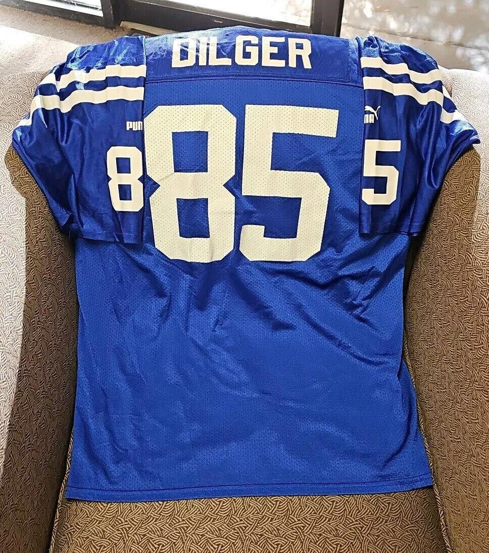 Puma Vintage 90s Puma Ken Dilger Colts Football Jersey Men's XXL Size ONE SIZE - 6 Thumbnail