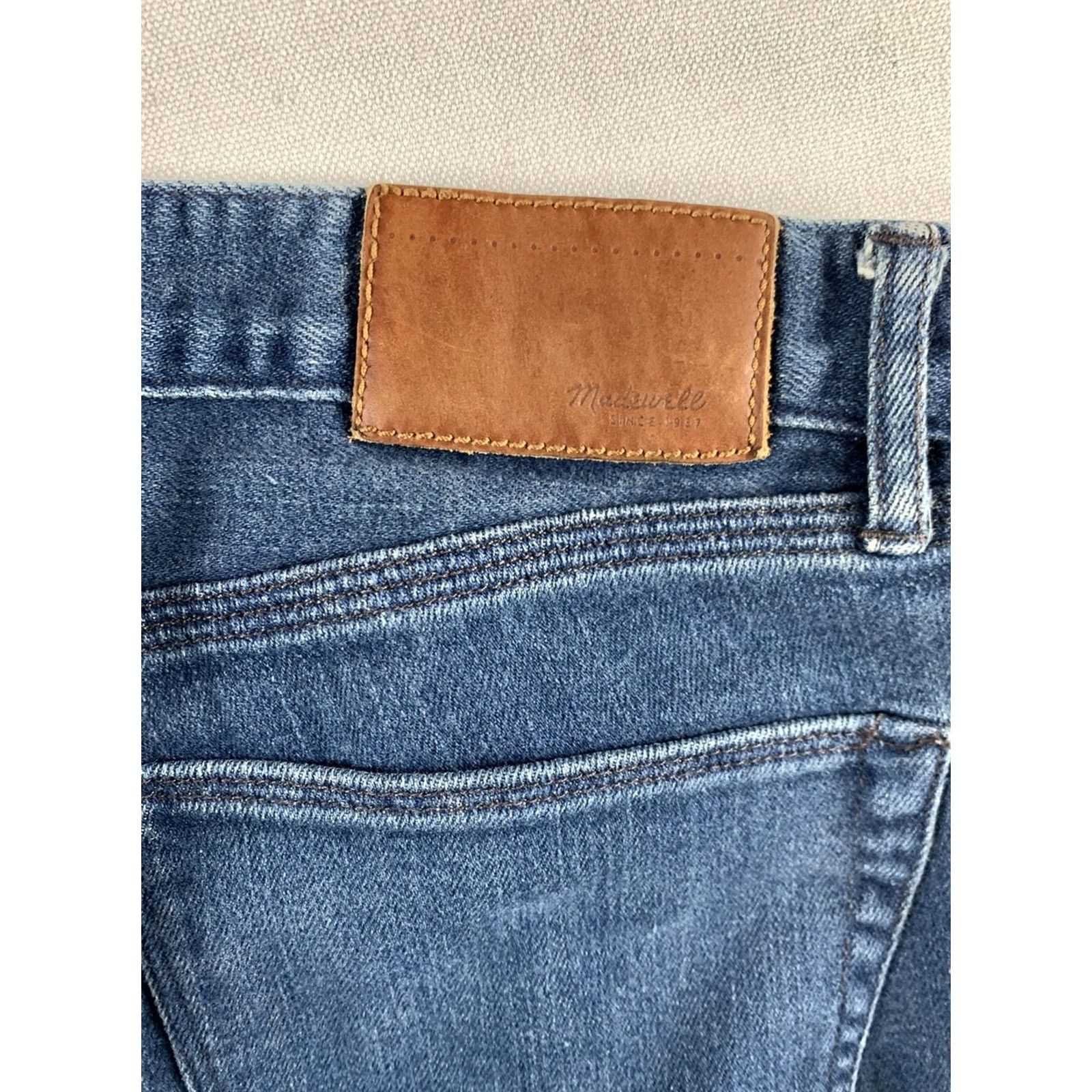 Madewell Madewell Womens Jeans High Riser Blue Denim Skinny Regular 28X24 Size 28" / US 6 / IT 42 - 7 Thumbnail