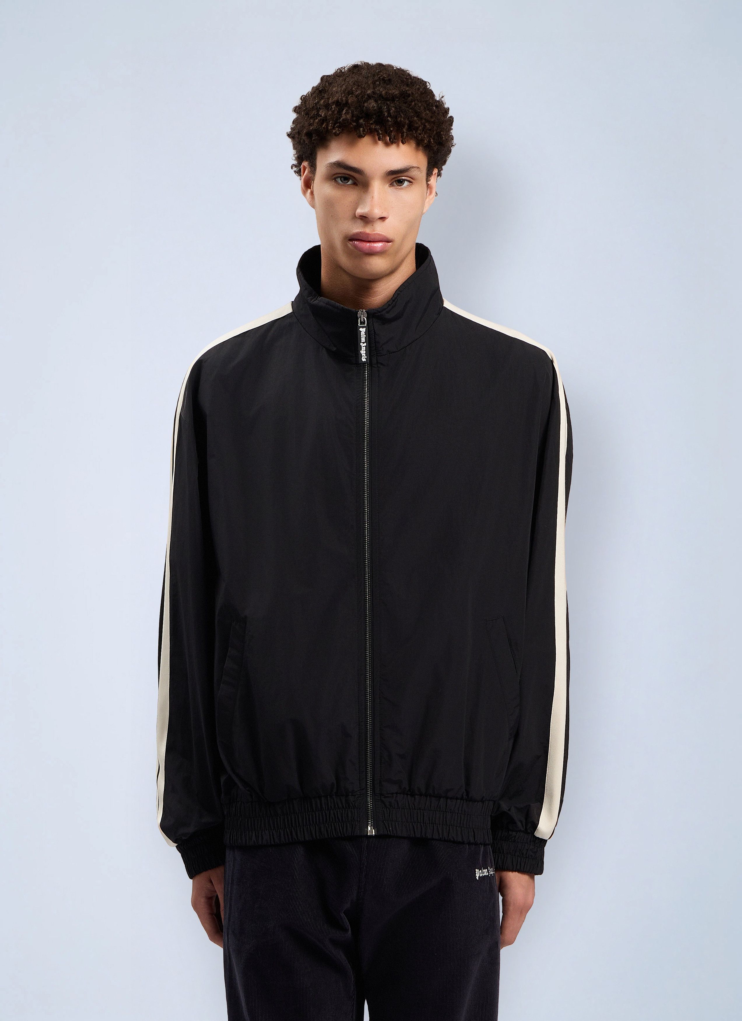 Palm Angels Classic Logo Windbreaker Jacket Size US XXS / EU 40 - 1 Thumbnail