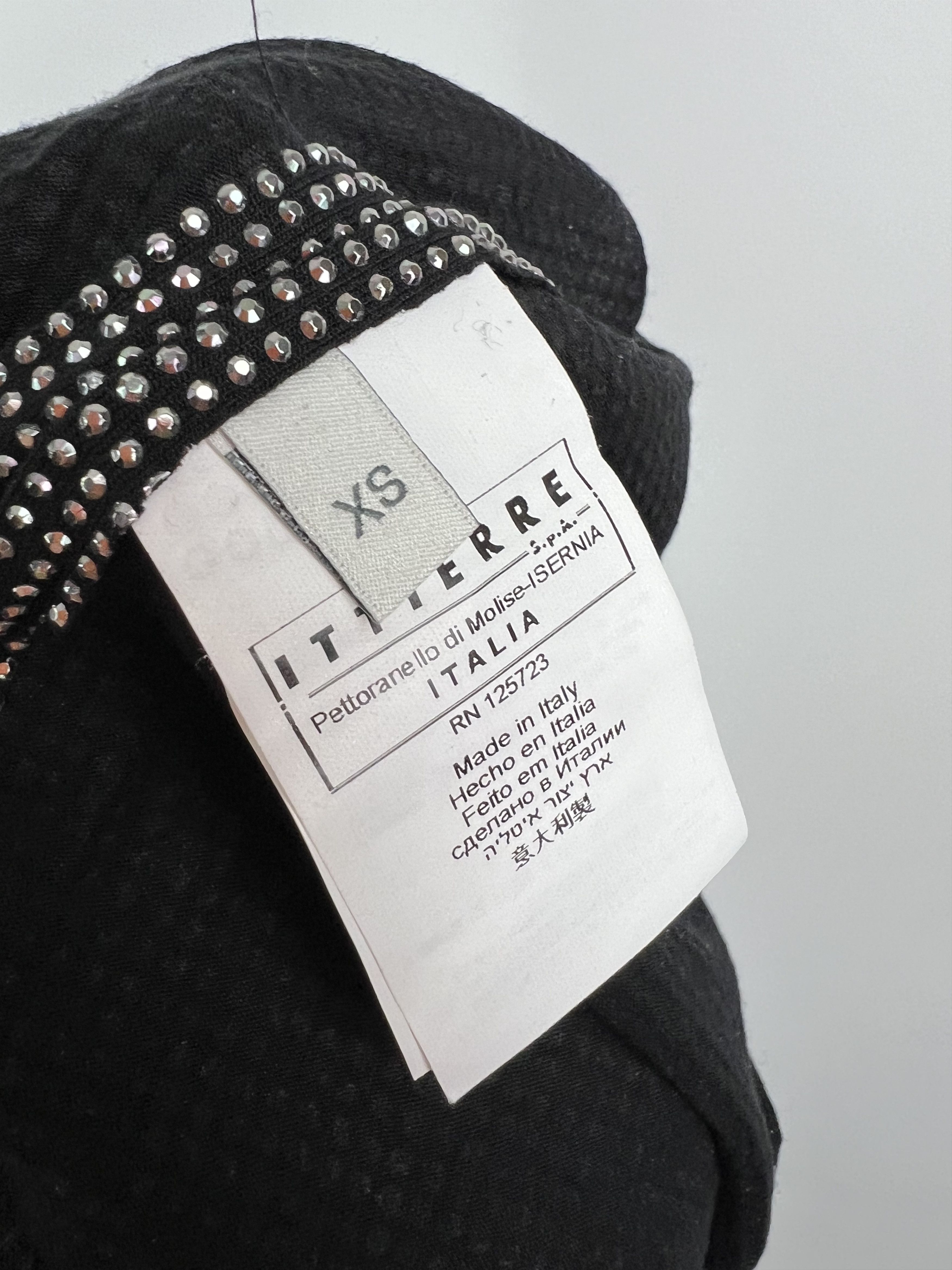 Balmain × Pierre Balmain × Vintage Pierre Balmain Vtg Silver Metal Stones T-Shirt Top Size XS Size XS / US 0-2 / IT 36-38 - 11 Thumbnail