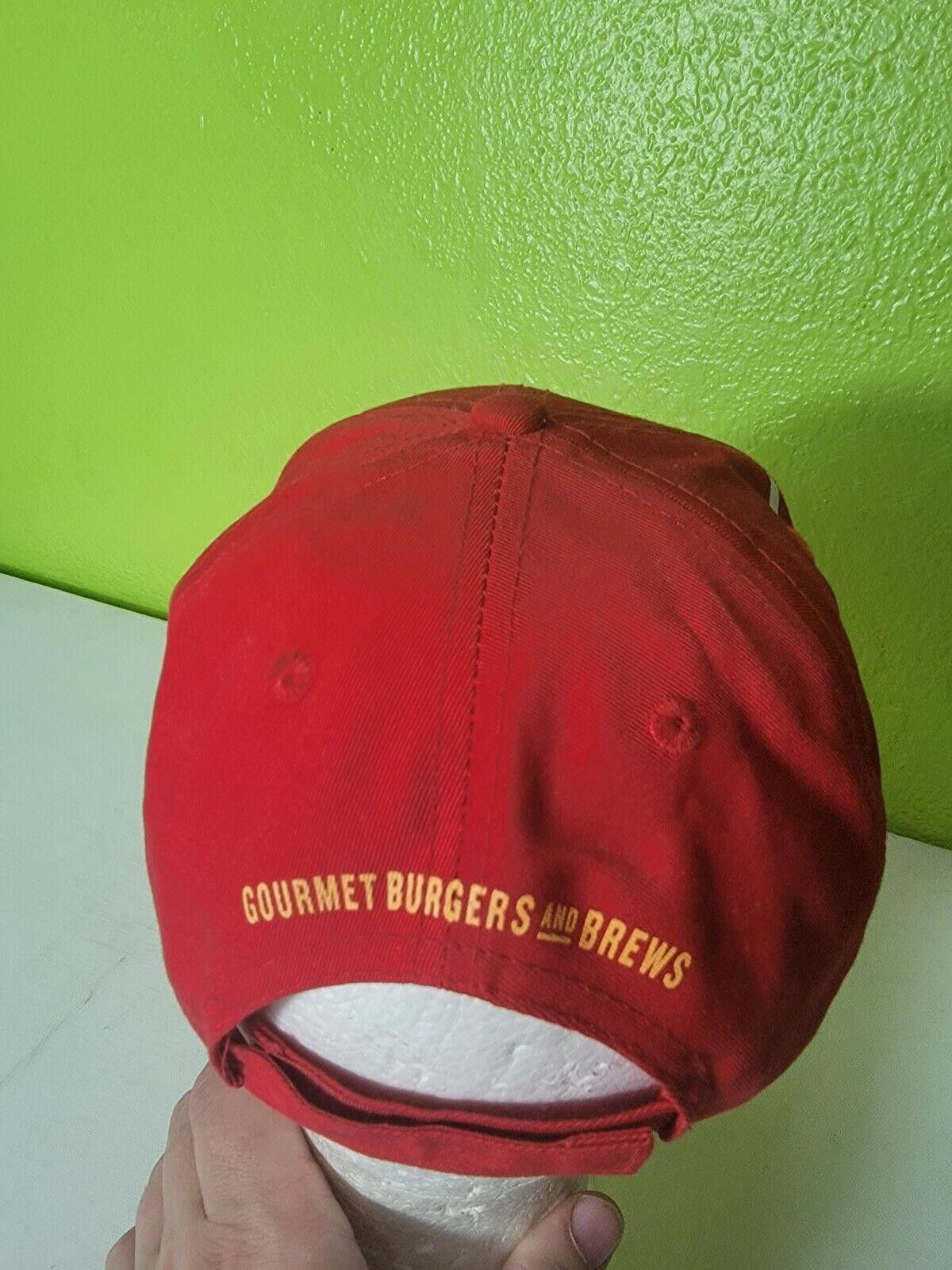 Designer Red Robin Employee Hat Cap RR Adjustable Strap Baseball Size ONE SIZE - 7 Thumbnail