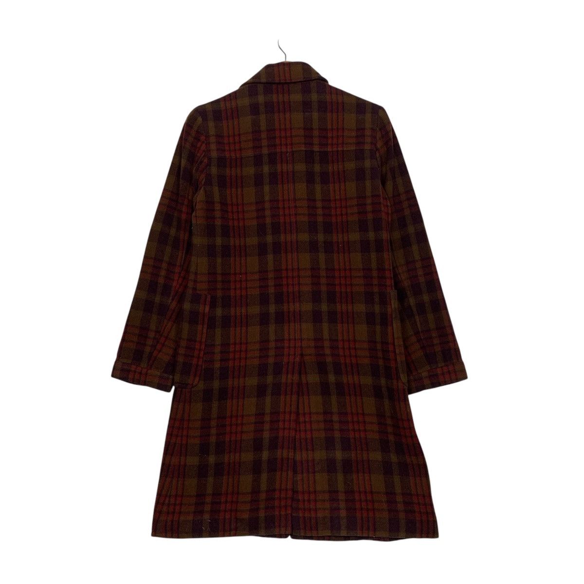 Japanese Brand Japanese Brand Ined Tartan Coat Size S / US 4 / IT 40 - 7 Thumbnail