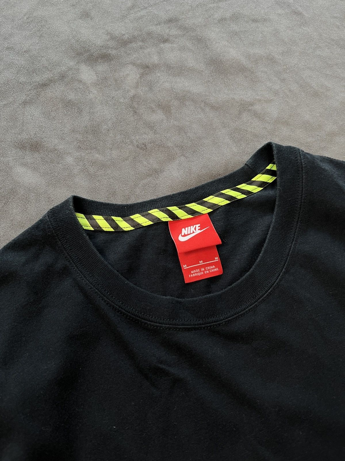 Nike Nike Sportswear RU Elongated Track Tee Black T-Shirt Medium Size US M / EU 48-50 / 2 - 7 Thumbnail