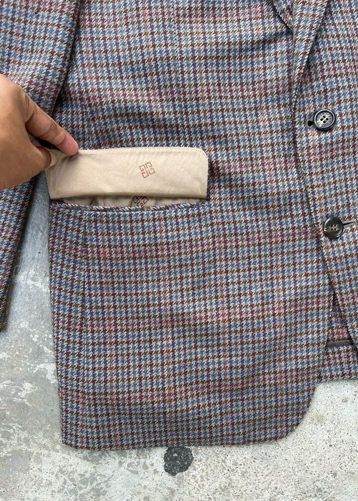 Givenchy 🔥VINTAGE GIVENCHY MEN'S WOOL BLAZER JACKET Size US M / EU 48-50 / 2 - 8 Thumbnail