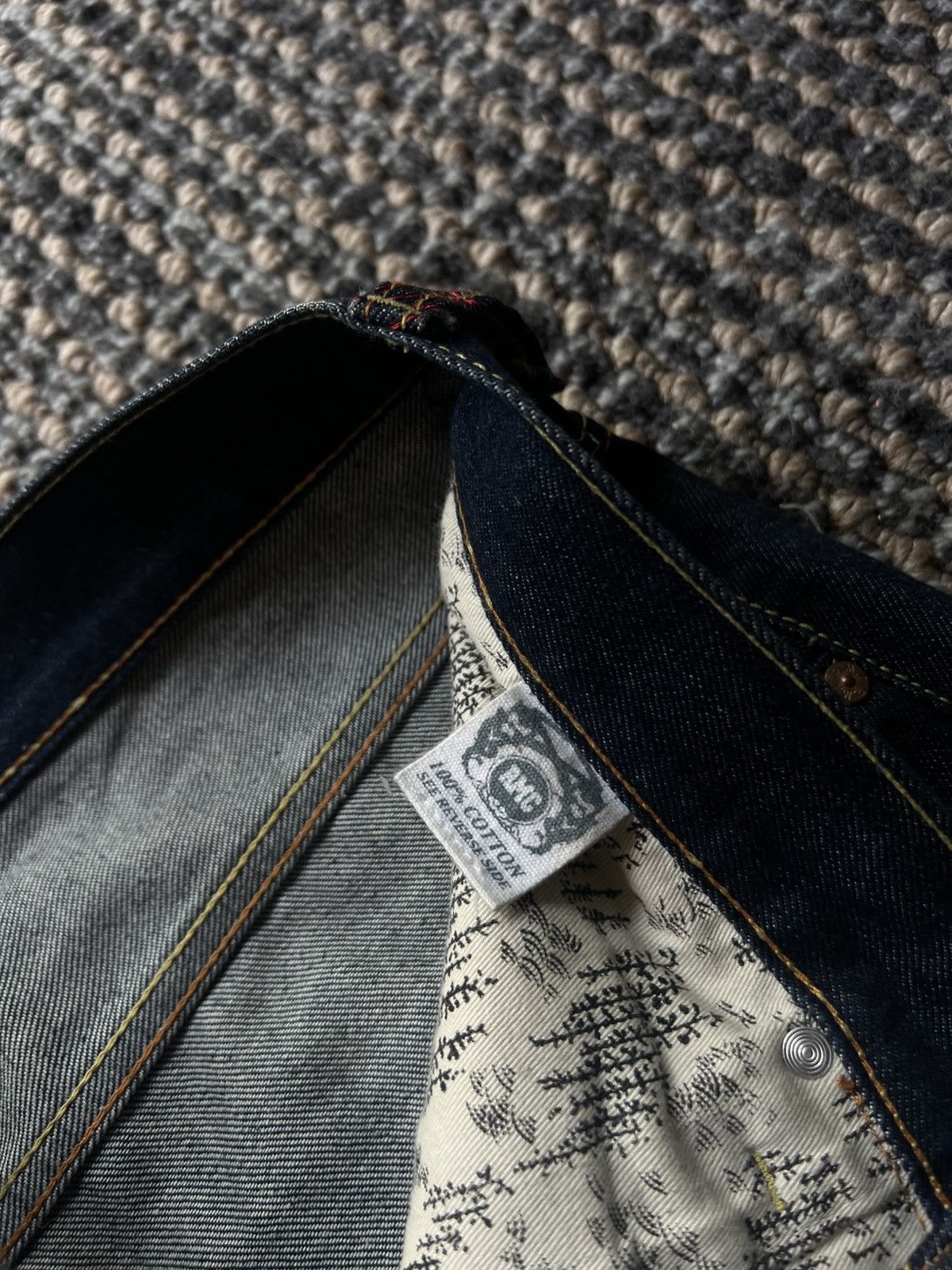 RMC Jeans RMC Jeans Rare Evisu Style Baggy Y2K Embroided Samurai Size US 36 / EU 52 - 8 Thumbnail