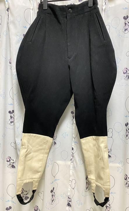 Yohji Yamamoto deformed balloon wool melton pants