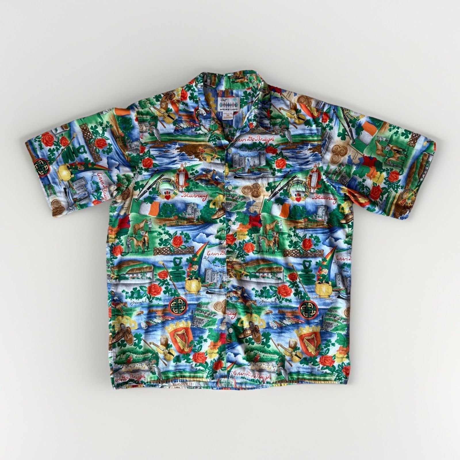 Reyn Spooner Reyn Spooner St Patricks Day Shirt Multicolor Ireland Irish Size US M / EU 48-50 / 2 - 1 Thumbnail