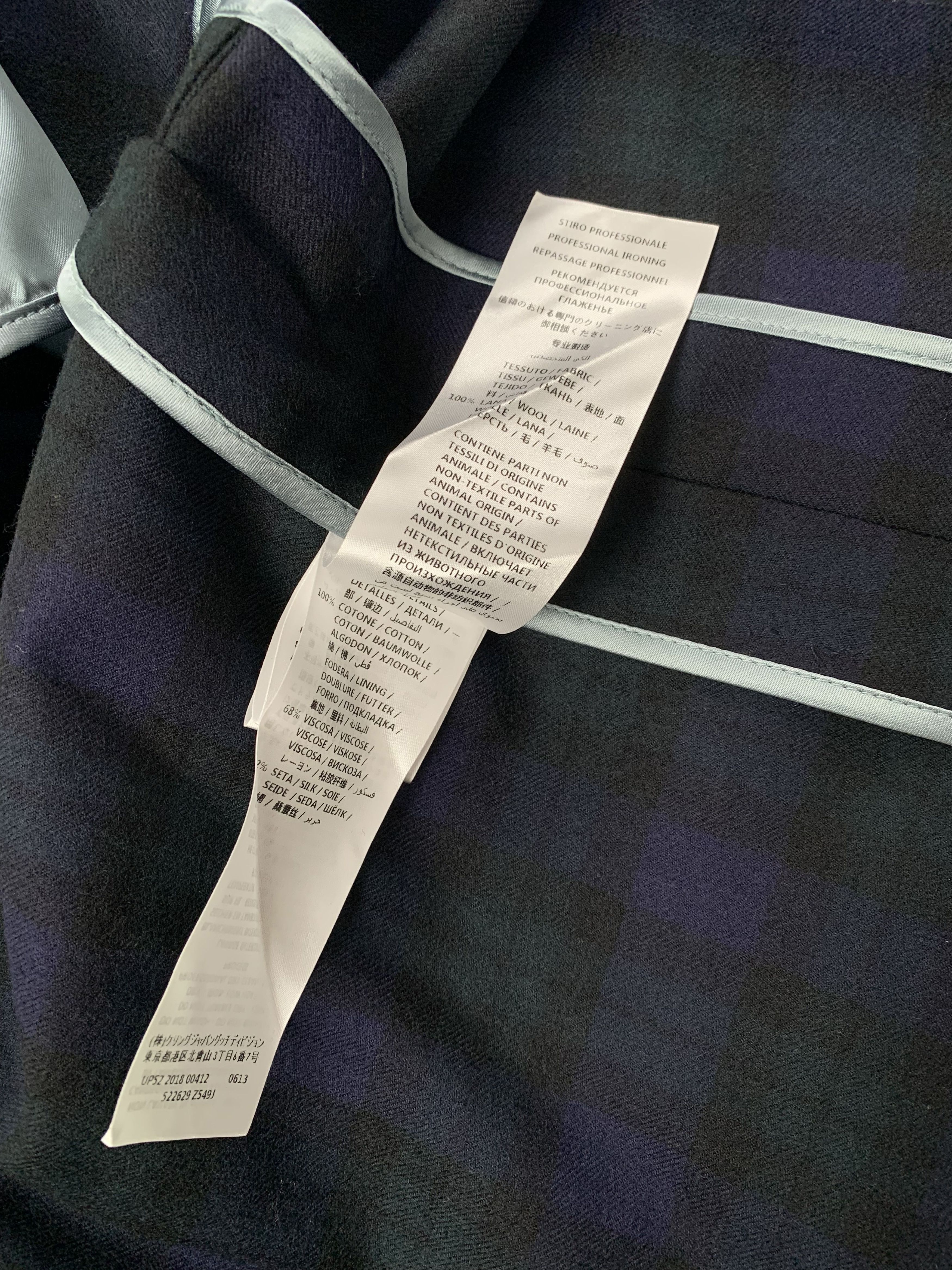 Gucci Gucci Checked Overcoat Size US M / EU 48-50 / 2 - 13 Thumbnail