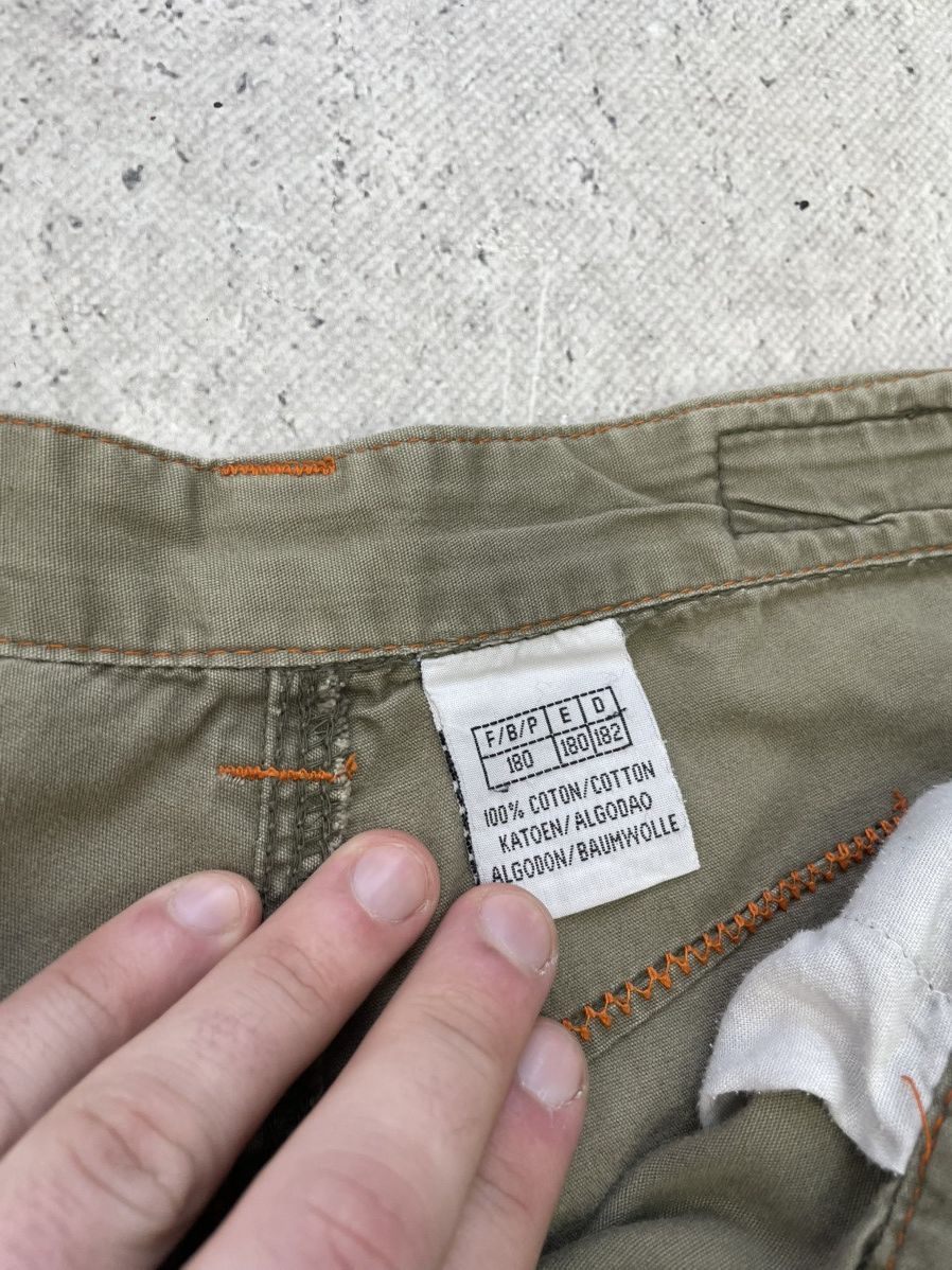 Japanese Brand × Vintage Vintage CRAZY FLAME BAGGY CARGO JAPANESE PANTS distressed Size US 32 / EU 48 - 7 Thumbnail