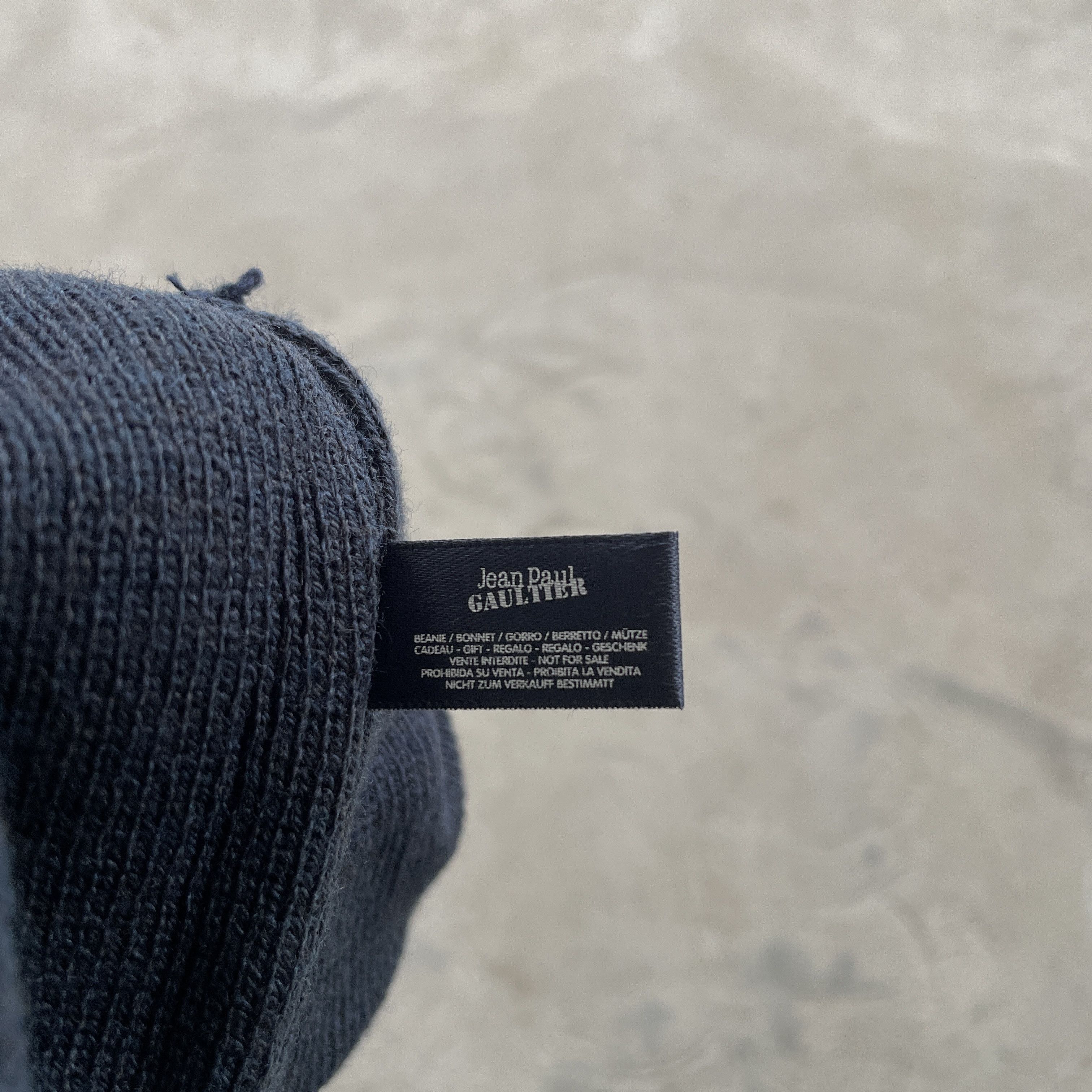 Jean Paul Gaultier Jean Paul Gaultier Beanie Hat Logo Embroidered Knit Cap Size ONE SIZE - 4 Thumbnail