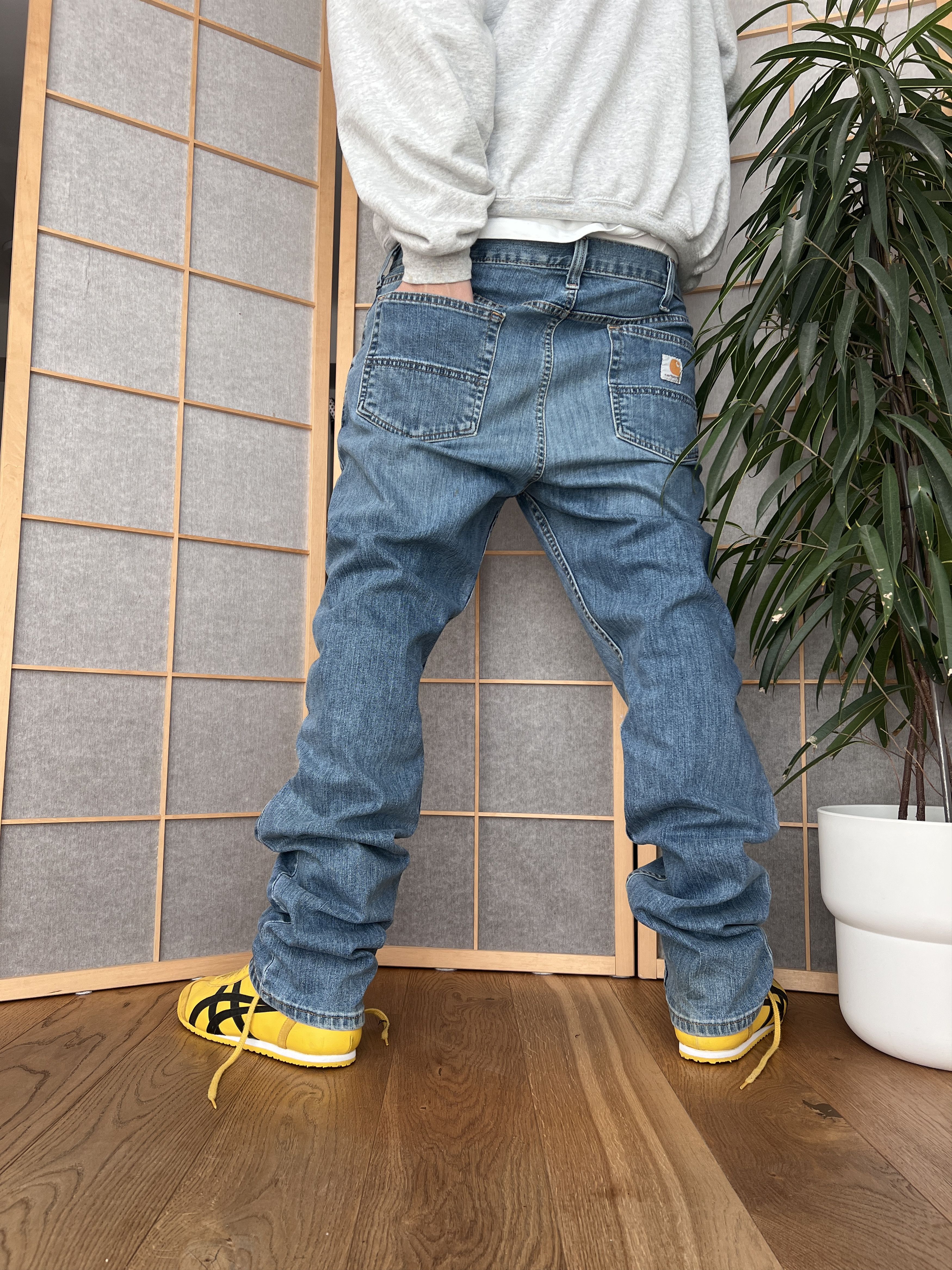 Carhartt Carhartt workwear vintage 2000s Rugged Flex retro denim jean Size US 36 / EU 52 - 3 Thumbnail