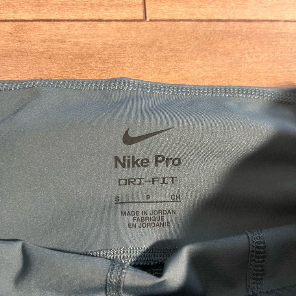 Nike Nike Pro Blue Athletic Workout Leggings Women XS Bin O-66 Size 25" / US 0 / IT 36 - 3 Thumbnail