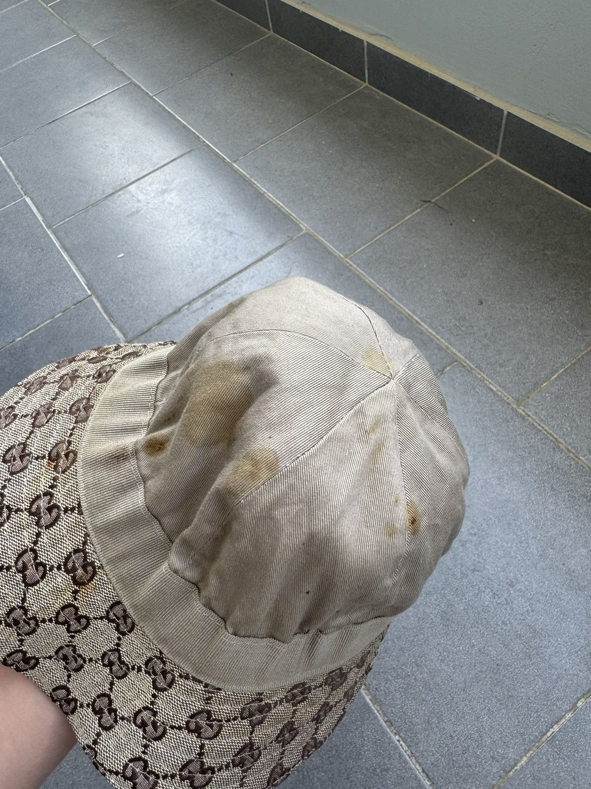 Gucci Vintage Gucci monogram bucket hat Size ONE SIZE - 6 Thumbnail