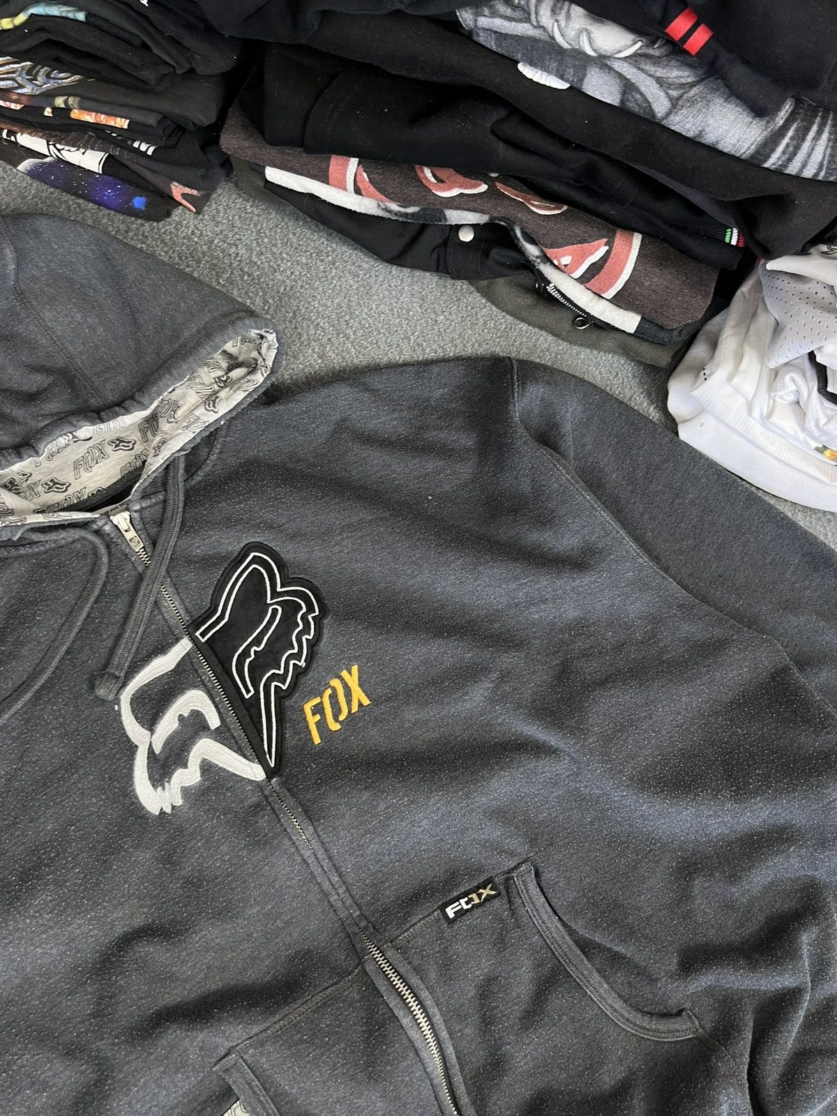 Fox Racing Y2K Vintage Hoodie Fox Racing fit 😍 Size US XL / EU 56 / 4 - 3 Thumbnail