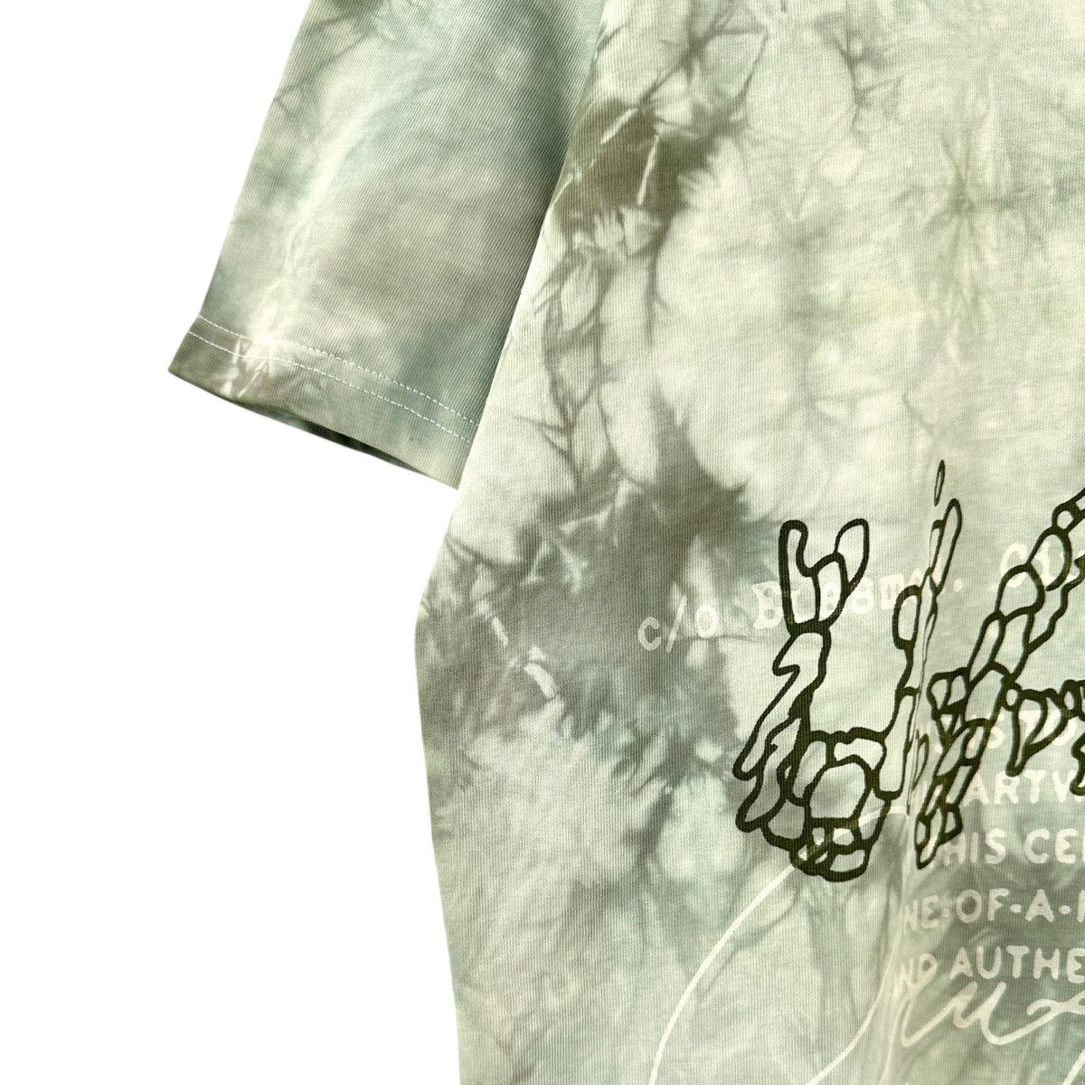Untitled Artworks Limited Edition Numbered Green Tie Dye T-Shirt Size US L / EU 52-54 / 3 - 3 Thumbnail