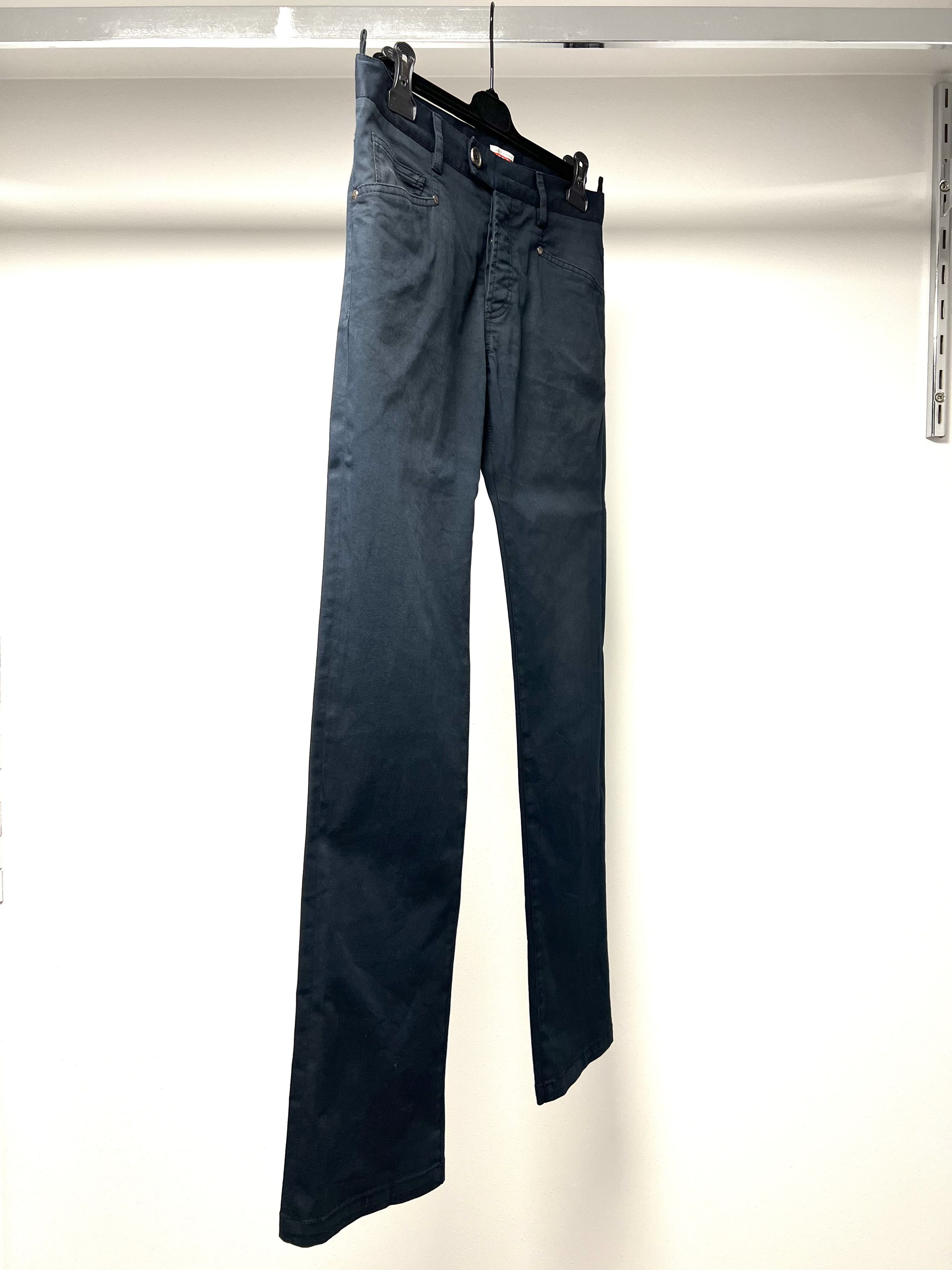 Prada PRADA SPORT LINEA ROSSA COTTON BLEND BLACK CASUAL PANTS Size US 32 / EU 48 - 5 Thumbnail