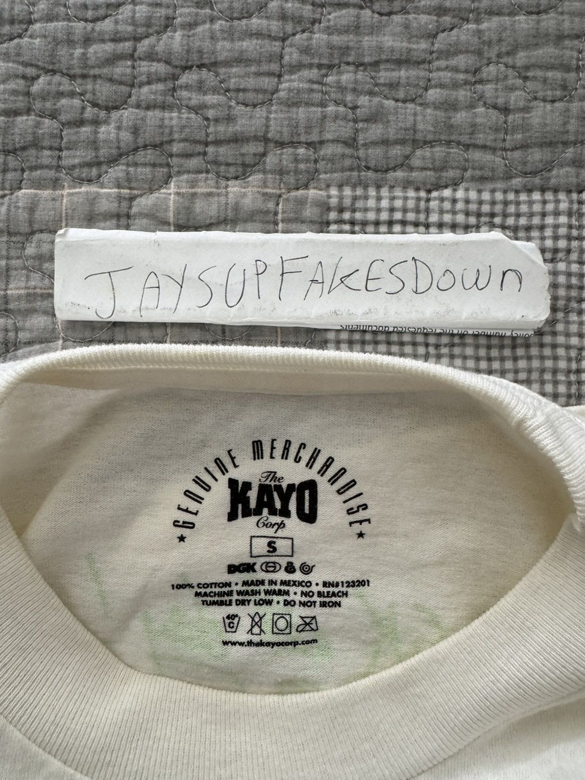 DGK DGK x Melyssa Ford collab t shirt small white 2010 Size US S / EU 44-46 / 1 - 5 Thumbnail