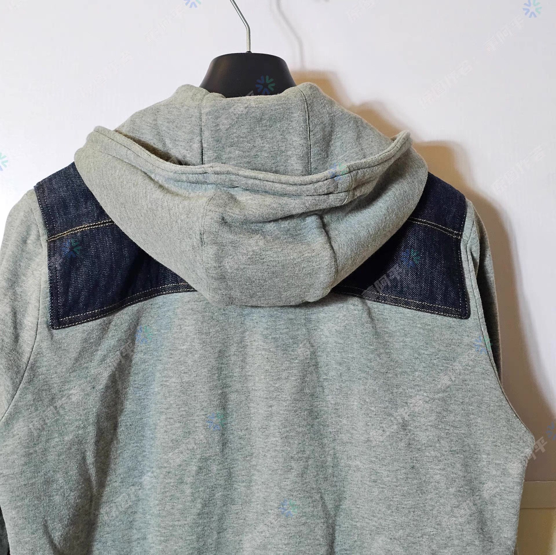 Dior Dior Homme Men's Gray Hooded Cardigan Sweatshirt Q4 Size US M / EU 48-50 / 2 - 7 Thumbnail