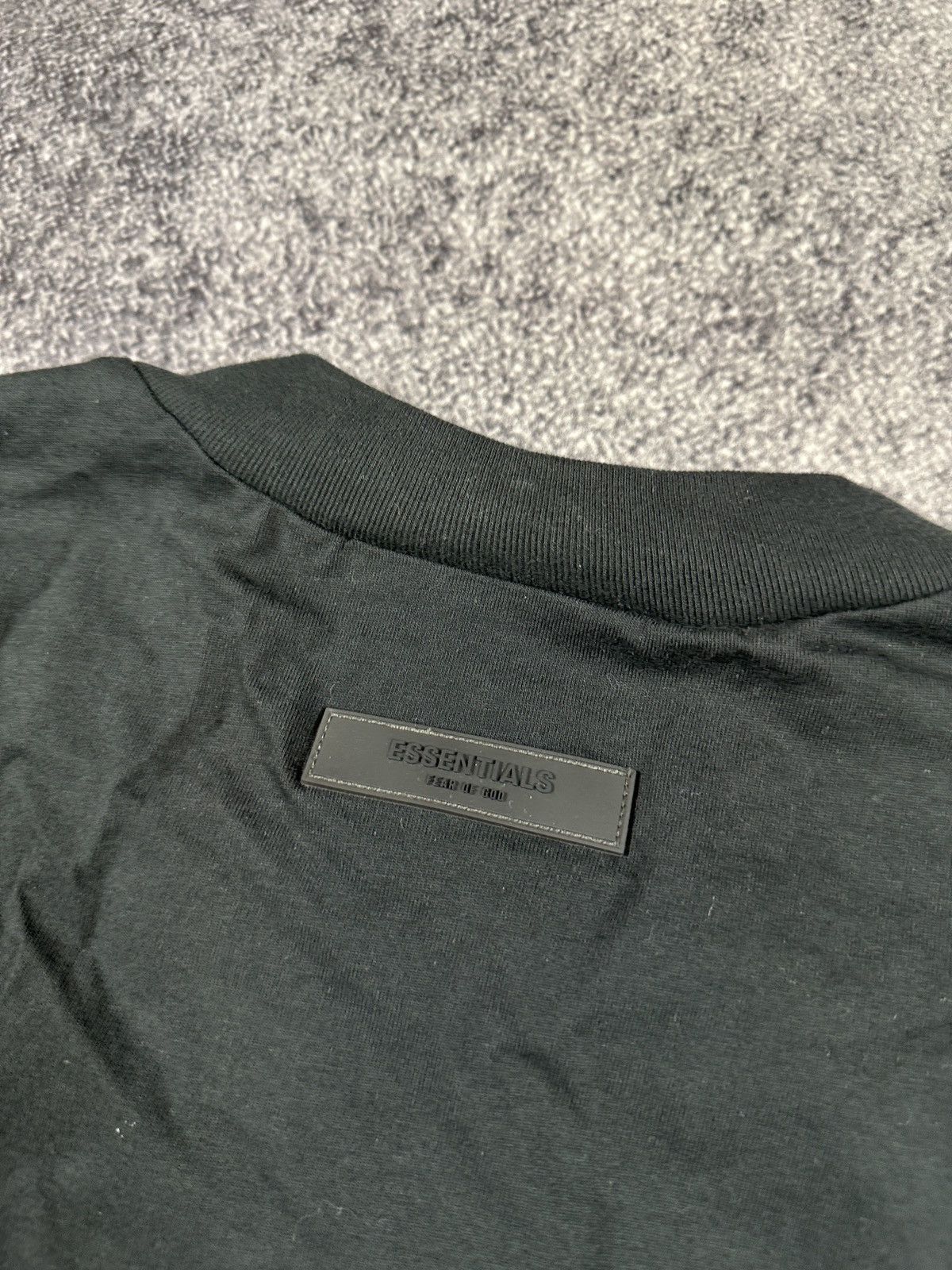 Fear of God Fear Of God Essentials Big Back Logo Black T-shirt Rare Usa Size US XL / EU 56 / 4 - 3 Thumbnail