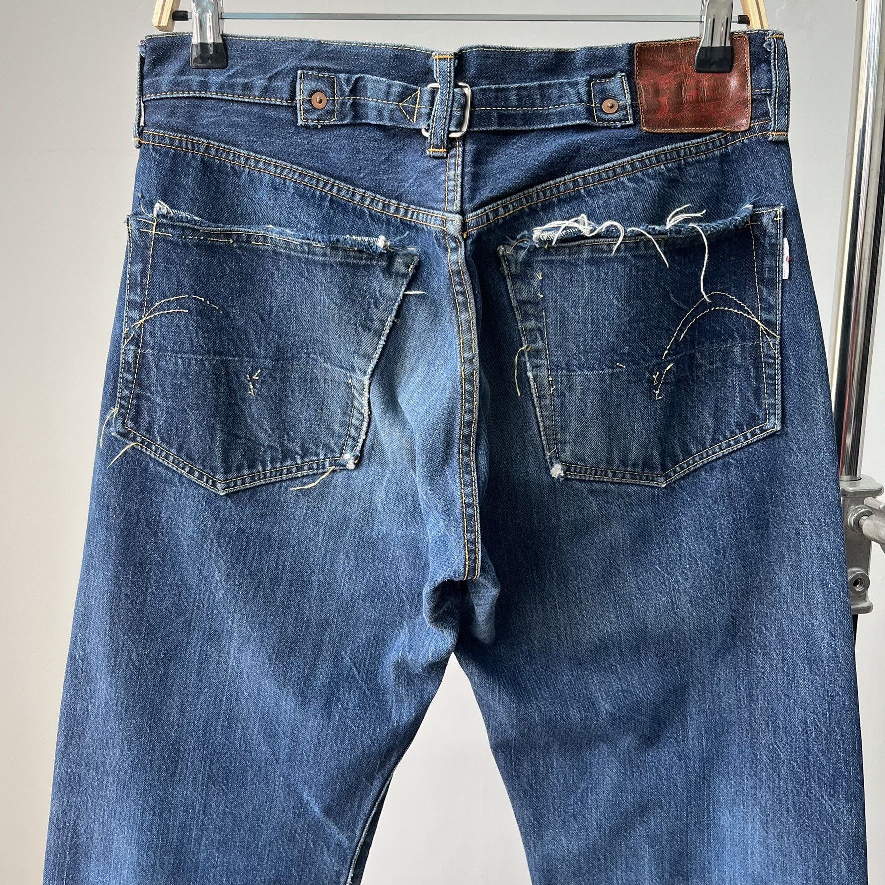 Studio D'Artisan Size 30x32 Vintage Studio D'artisan Redline Jeans S1488 Size US 30 / EU 46 - 11 Thumbnail