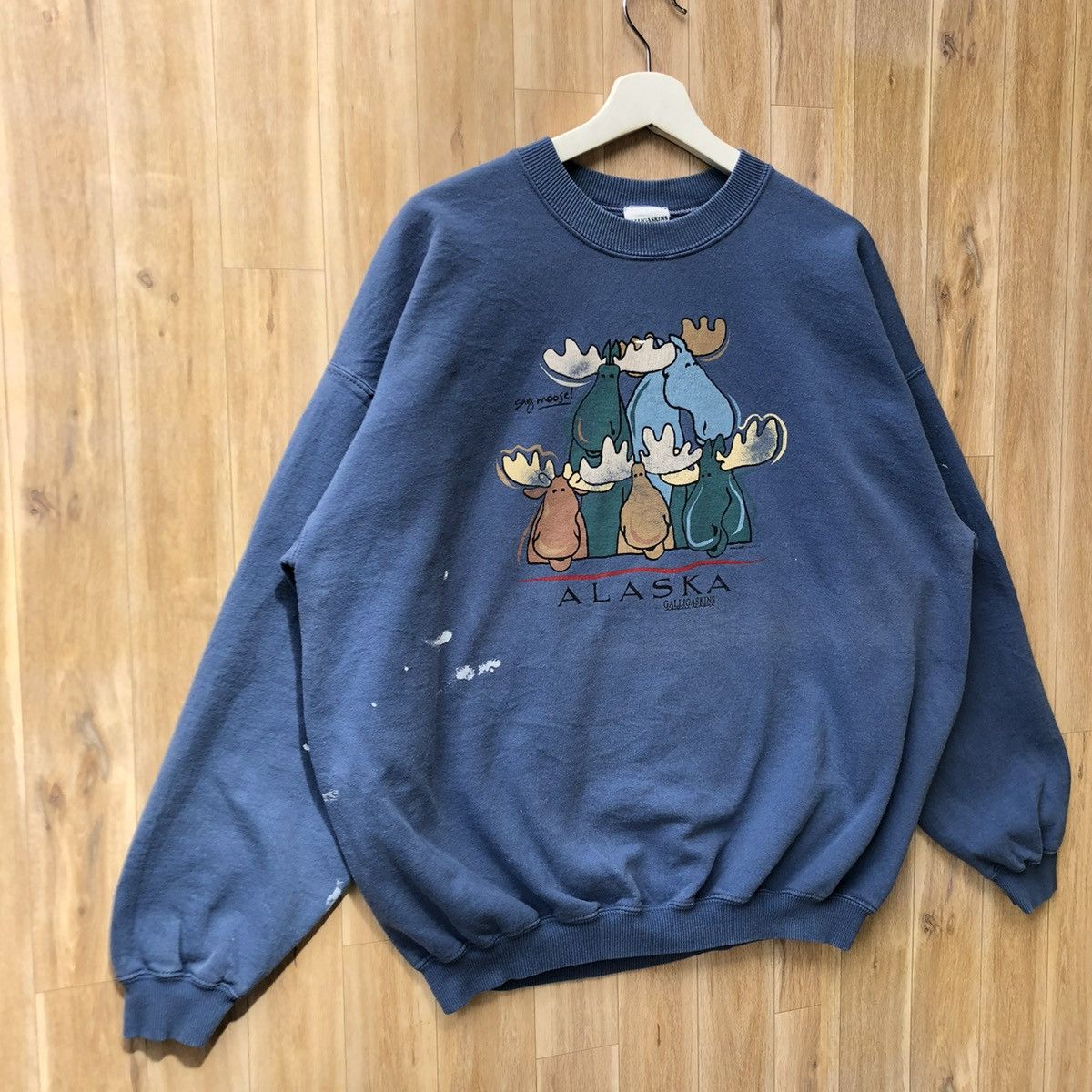 Vintage Vintage Galligaskins Juneau Alaska Pullover Sweatshirt Size US XL / EU 56 / 4 - 2 Thumbnail