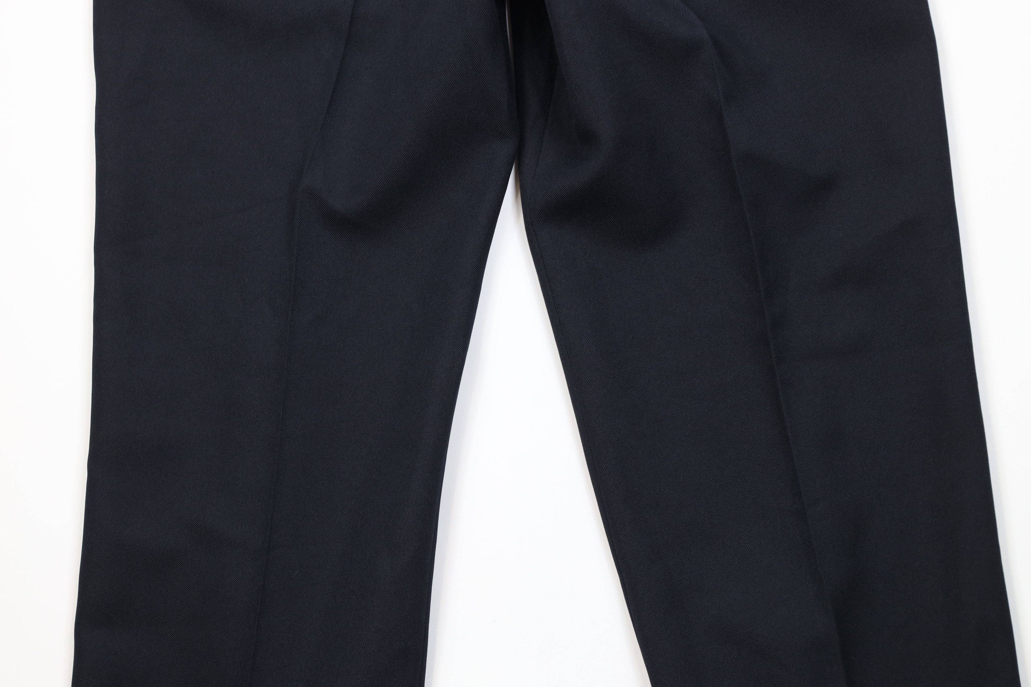 Vintage Deadstock Vintage 90s Streetwear Wide Leg Chino Pants Blue Size US 32 / EU 48 - 10 Thumbnail