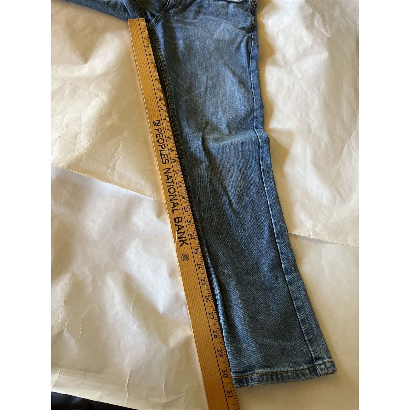 Levi's Levi’s 512 Jeans Mens 32x32 Blue Slim Taper Medium Wash Size US 32 / EU 48 - 5 Thumbnail