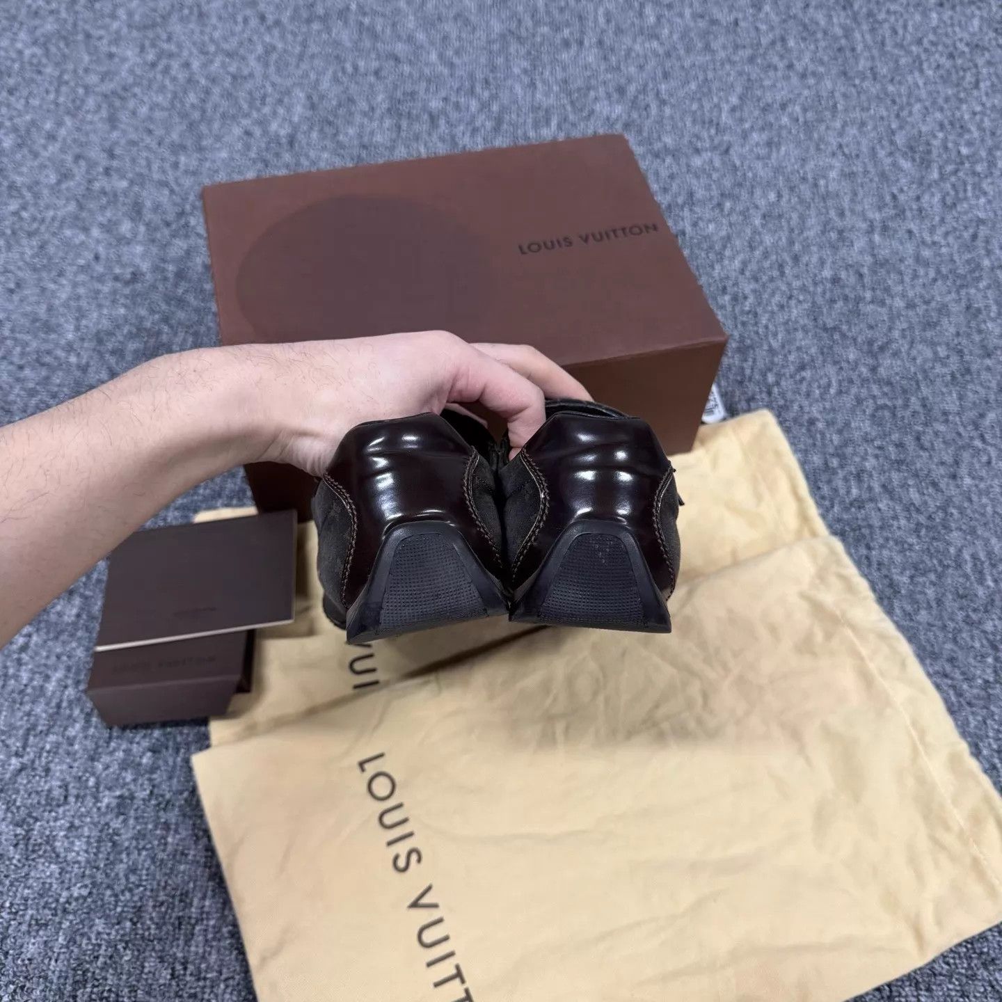 Louis Vuitton LV Monogram Colorblock Logo Retro Low Sneaker 37 99 New Size US 6.5 / IT 36.5 - 5 Thumbnail