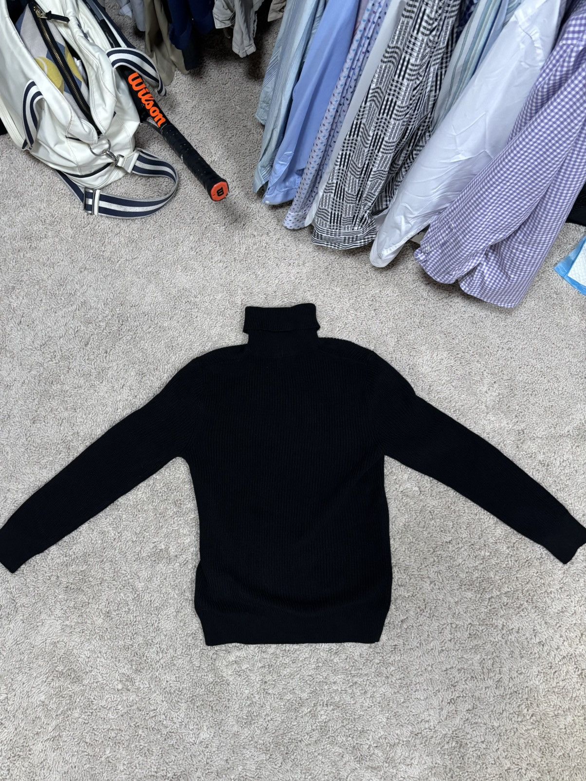 Other Black turtleneck sweater - Size Medium Size US M / EU 48-50 / 2 - 3 Thumbnail