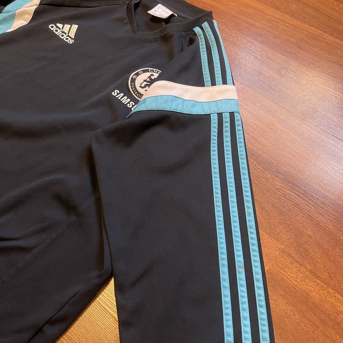 Adidas CHELSEA ADIDAS 2014/2015 FOOTBALL SOCCER TRAINING TOP Size US M / EU 48-50 / 2 - 2 Thumbnail