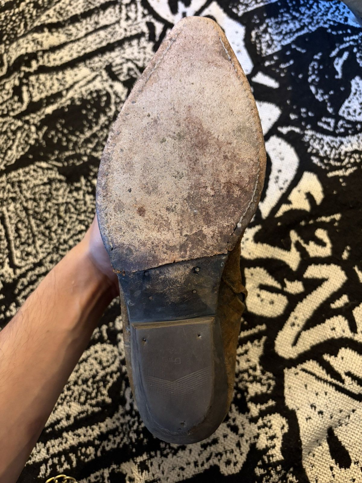 Saint Laurent Paris SS15 Santiag Roughout Suede Size US 7.5 / EU 40-41 - 3 Thumbnail