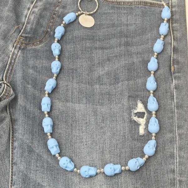 VIBE Bead Flower Three Tier Silvery Pants Chain Size ONE SIZE - 6 Thumbnail