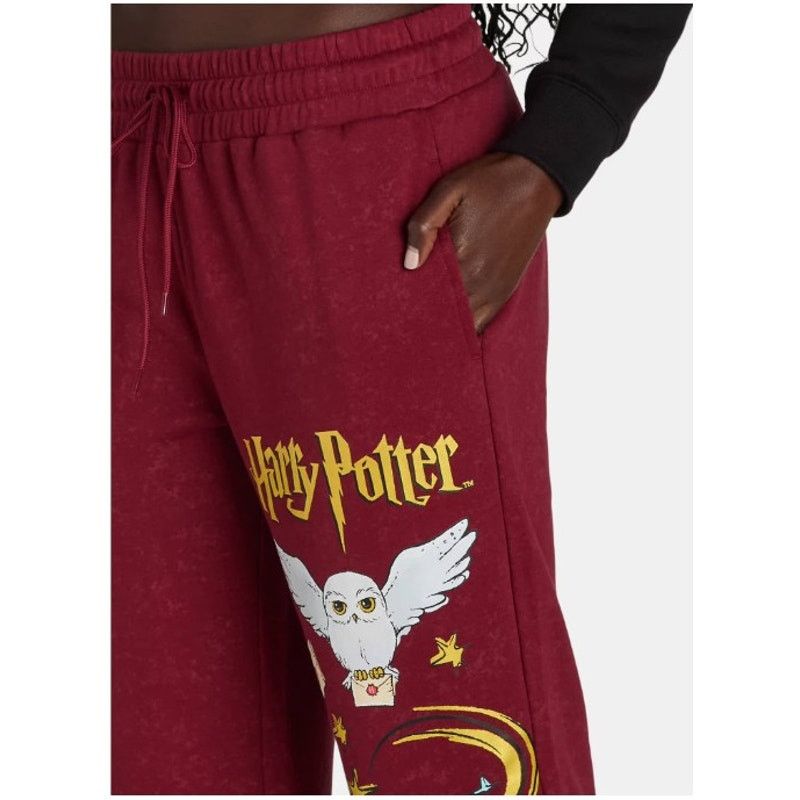 Other Harry Potter Burgundy Graphic Sweatpants - Size Small Size 30" / US 8 / IT 44 - 3 Thumbnail