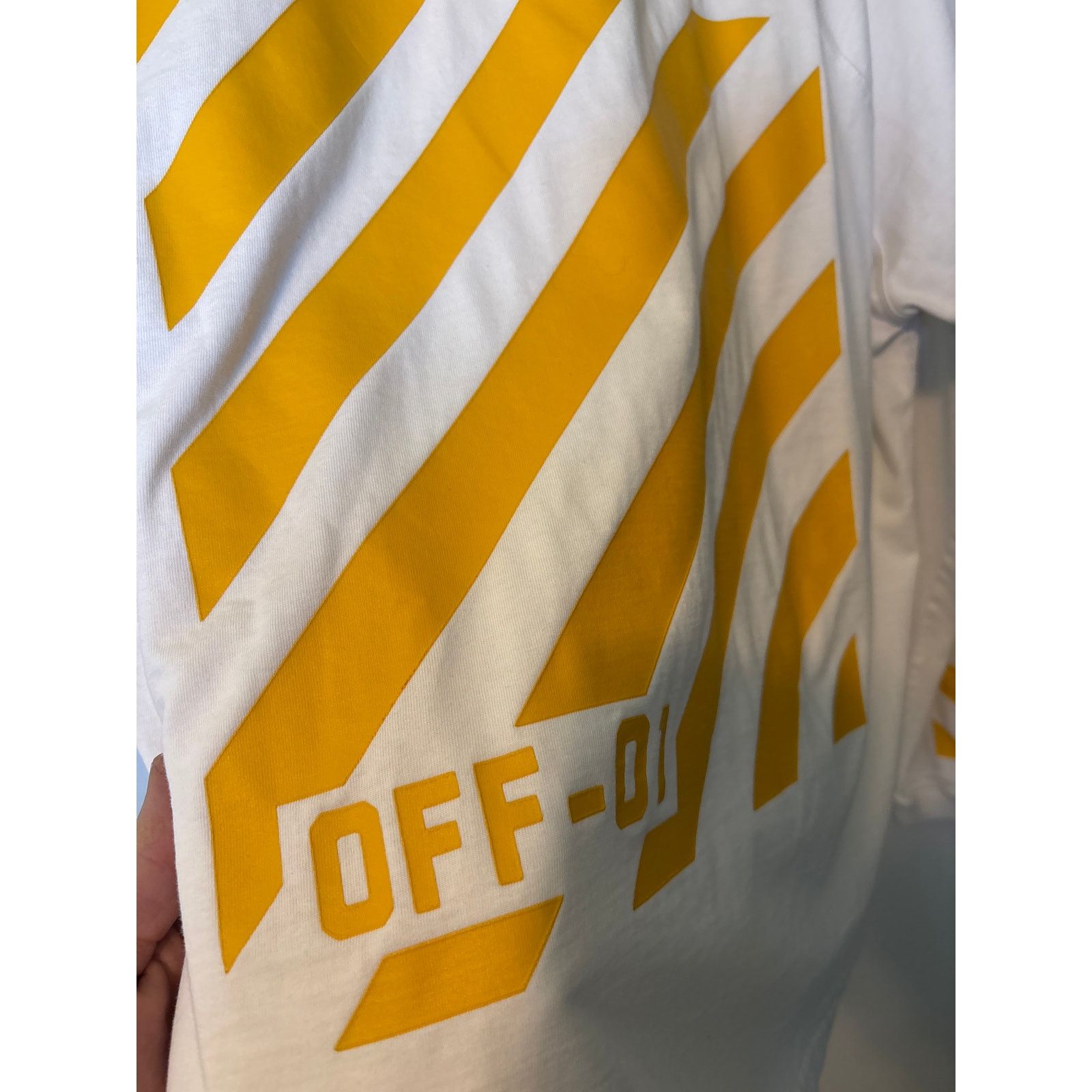 Moncler Moncler X Off-White heavy LS tee Size US XXL / EU 58 / 5 - 11 Thumbnail