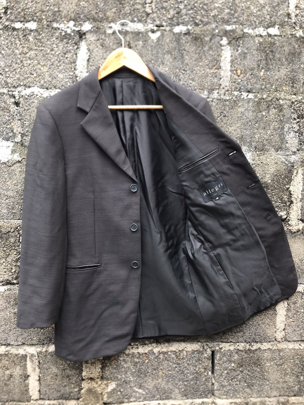 Allegri × Vintage ⚡️Vintage Allegri Single Breast Coat Blazer Size 46R - 7 Thumbnail