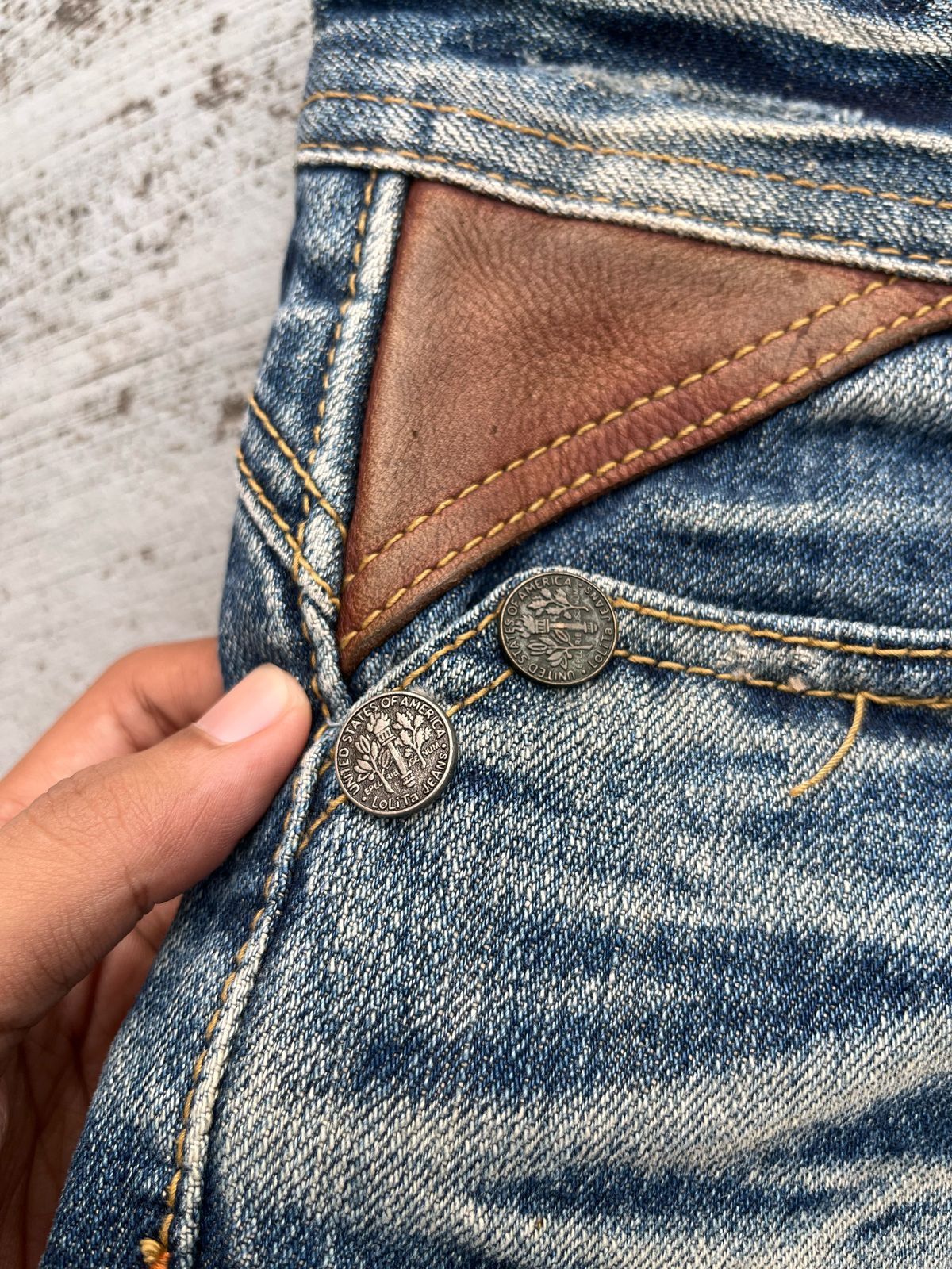 Japanese Brand Japanese Lolita Jeans Short Denim Size US 32 / EU 48 - 10 Thumbnail