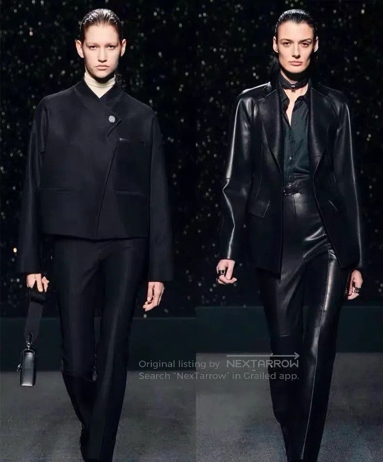 Hermes Hermes Jacket, Show Model, Left Chest Pocket with Leather Size XS / US 0-2 / IT 36-38 - 3 Thumbnail