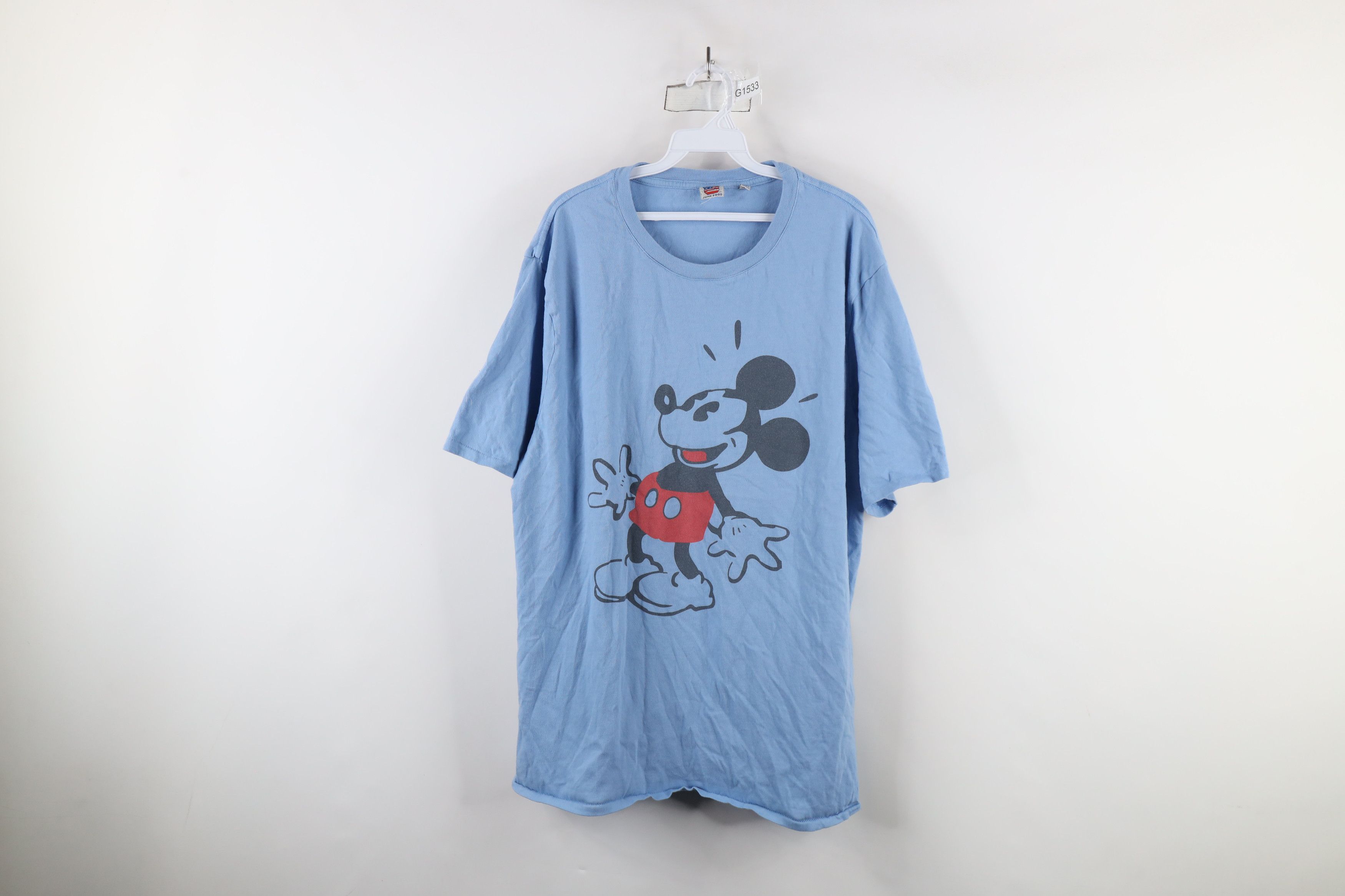 Disney × Vintage Vintage Y2K Disney Mickey Mouse Big Short Sleeve T-Shirt Size US XL / EU 56 / 4 - 1 Thumbnail