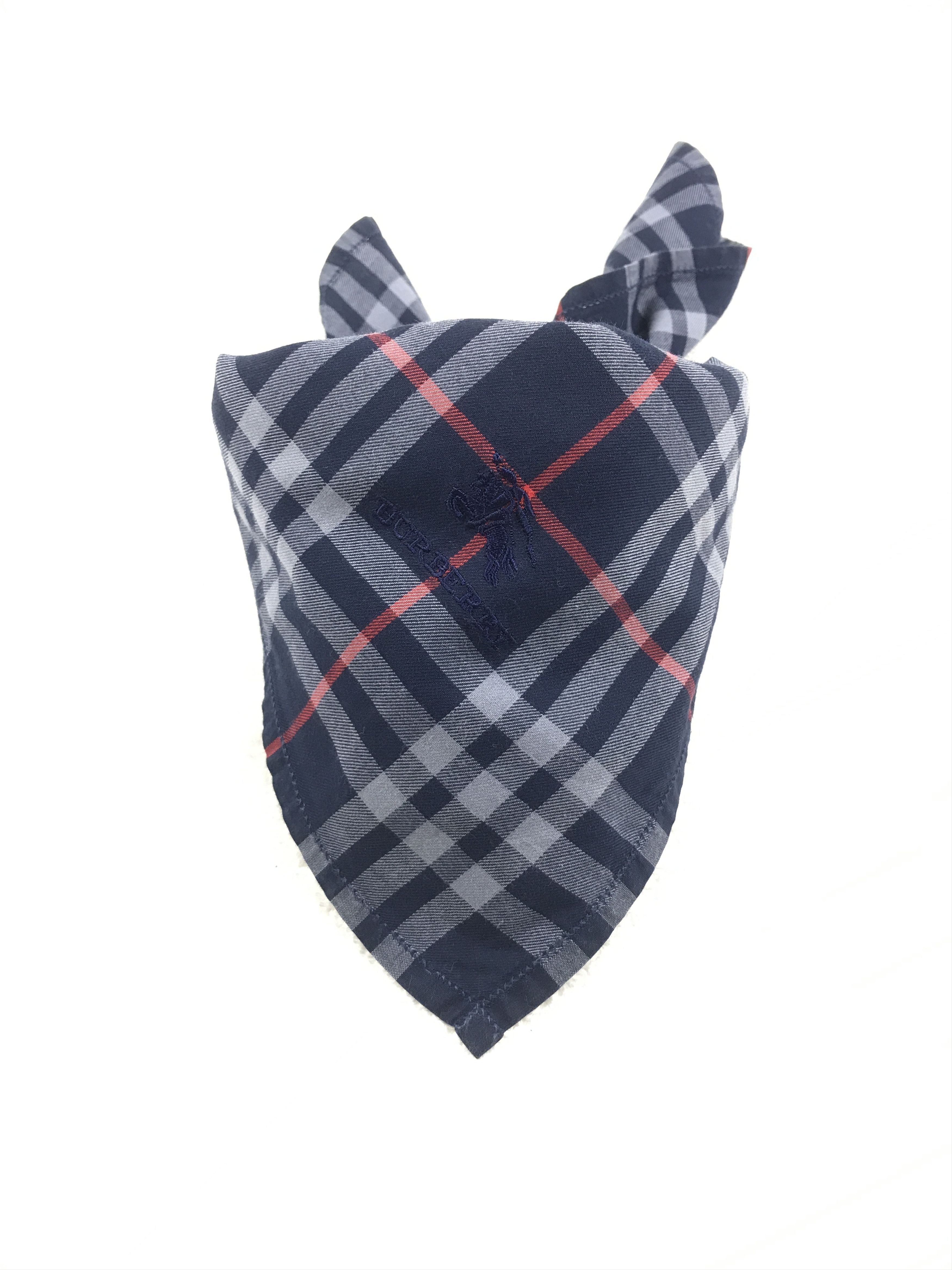 Burberry × Vintage Vintage Burberry Nova Check Bandana Neckerchief Handkerchief Size ONE SIZE - 3 Thumbnail
