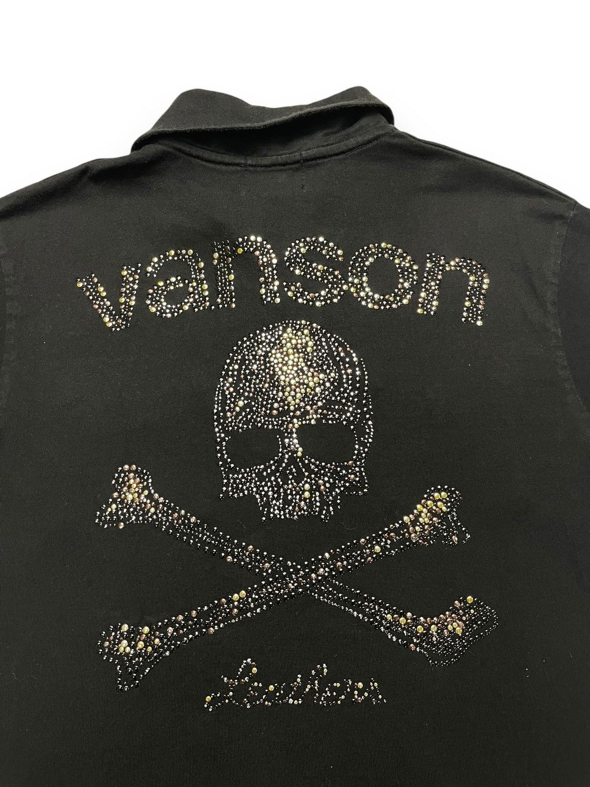 If Six Was Nine × Vanson Leathers Vanson Leather Polo Shirt Size US M / EU 48-50 / 2 - 4 Thumbnail
