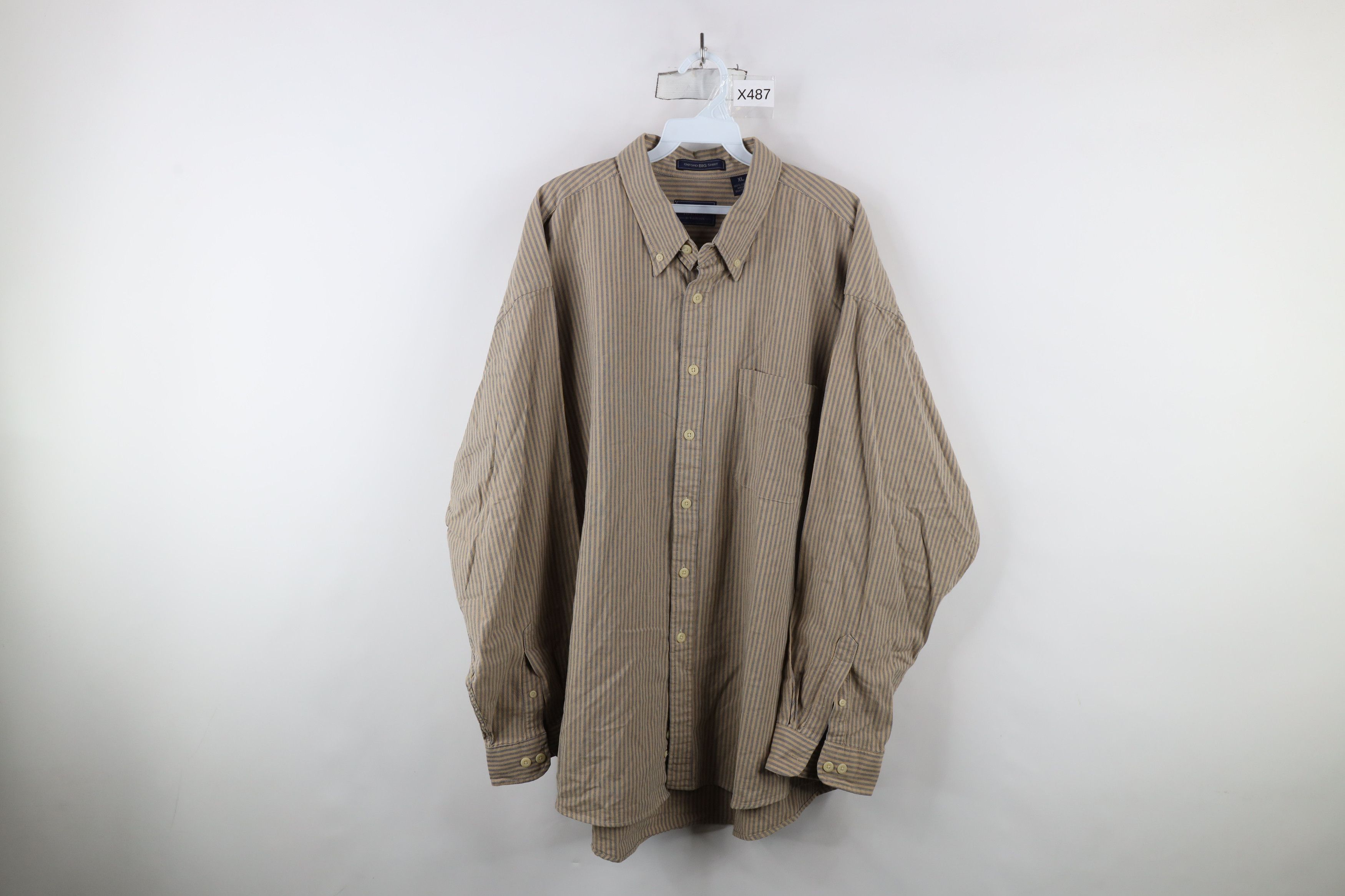Vintage Vintage 90s Streetwear Collared Button Down Shirt Cotton Size US XL / EU 56 / 4 - 1 Thumbnail