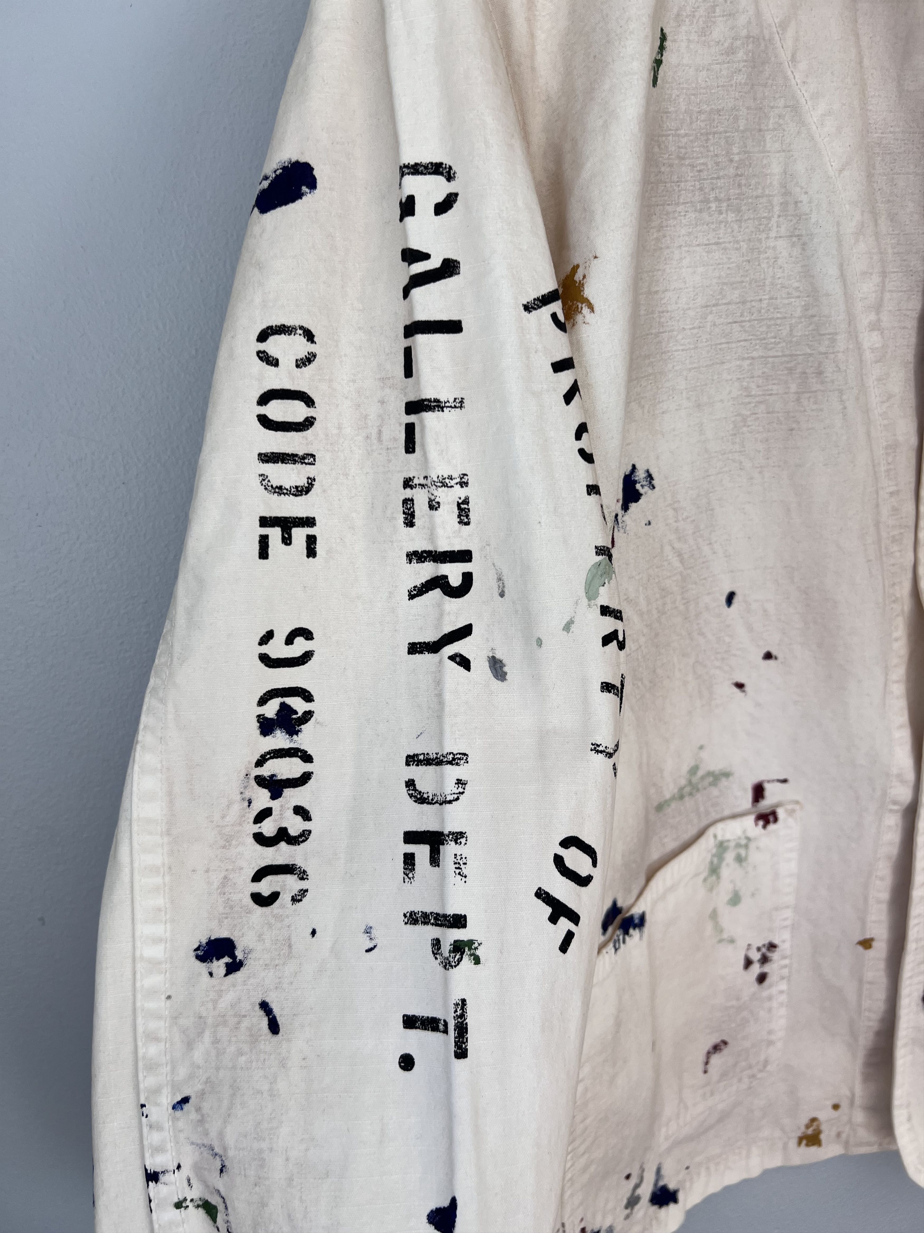 Gallery Dept. Gallery Dept. EP Paint Splatter Jacket in White Size US XXL / EU 58 / 5 - 5 Thumbnail