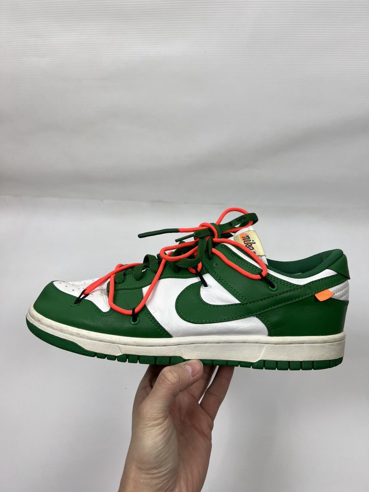 Nike × Off-White Nike Dunk Low Off White Pine Green size 11 Size US 11 / EU 44 - 12 Thumbnail