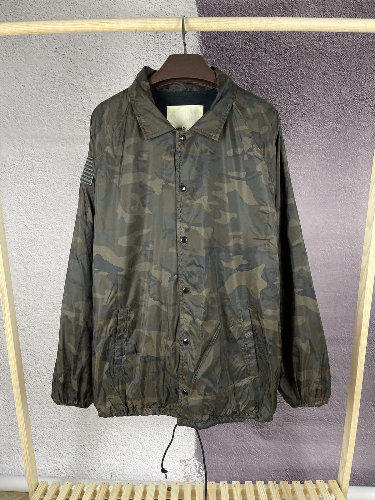 Denim & Supply Ralph Lauren Denim & Supply Ralph Lauren camouflage nylon coach jacket Size US XXL / EU 58 / 5 - 4 Thumbnail