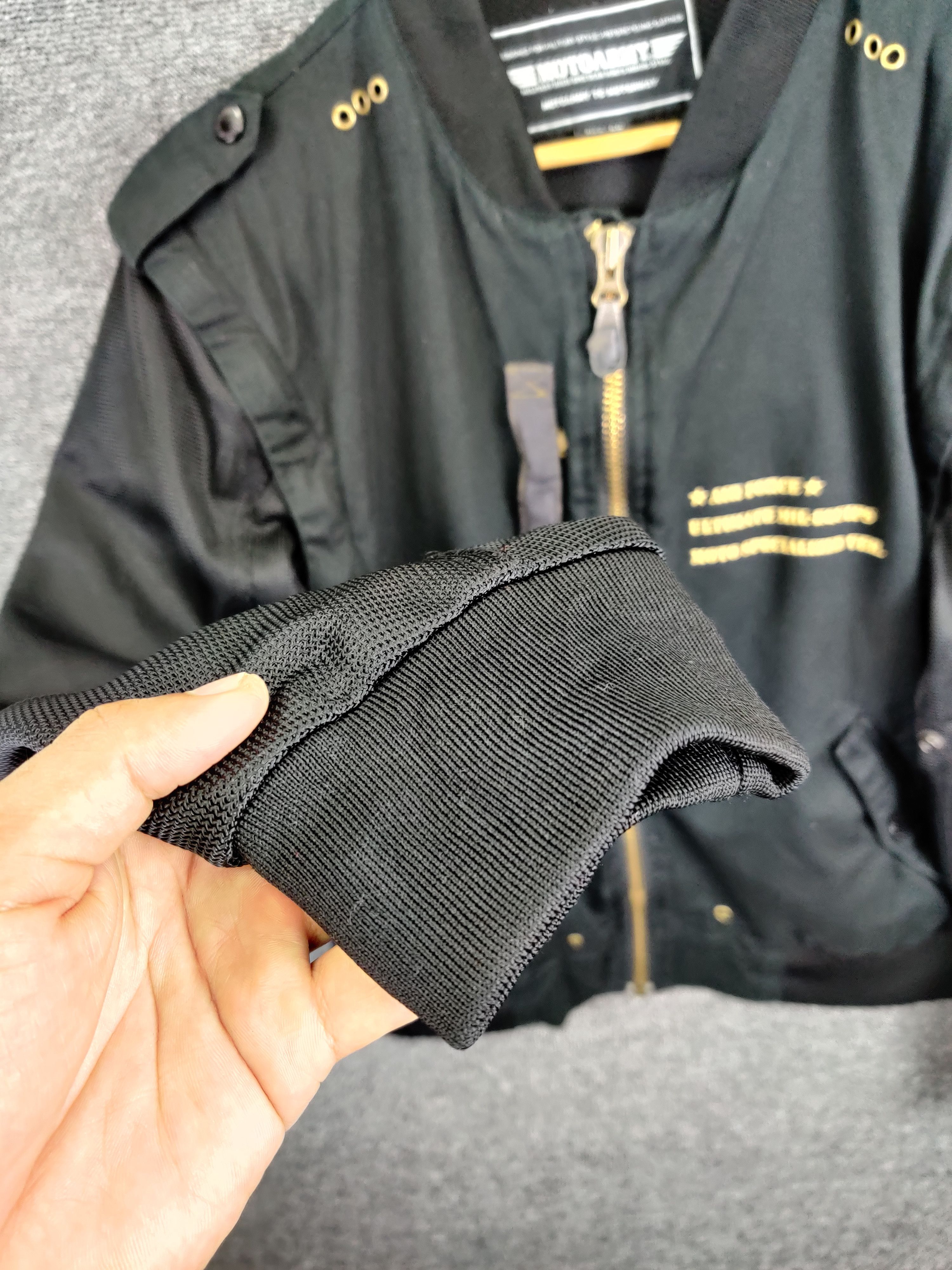 Vintage Vintage Moto Army Military Ma-1 Ridding Jacket Size US M / EU 48-50 / 2 - 15 Thumbnail