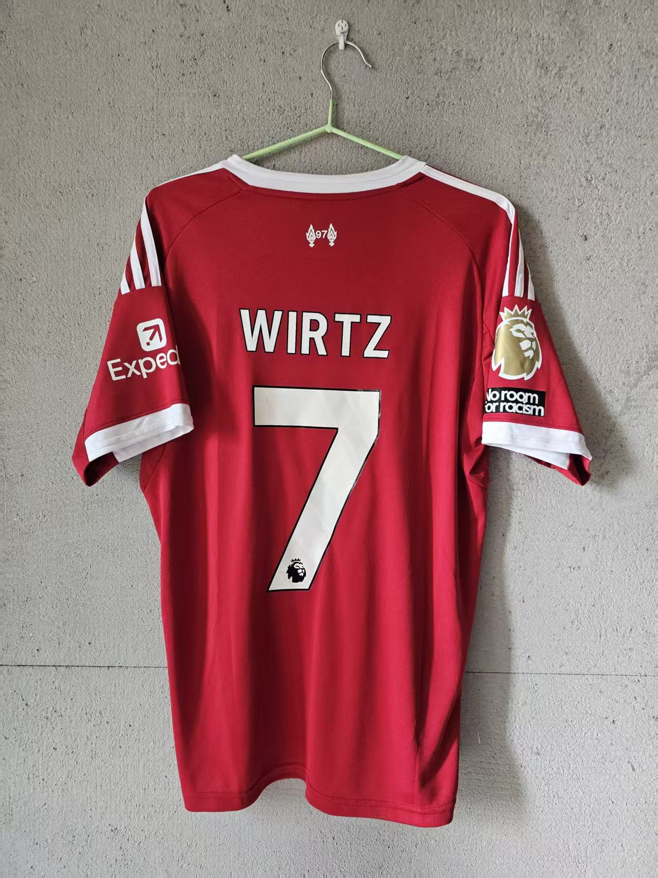 Other 2025 26 Liverpool #7 Florian Wirtz Jersey Size US S / EU 44-46 / 1 - 1 Thumbnail