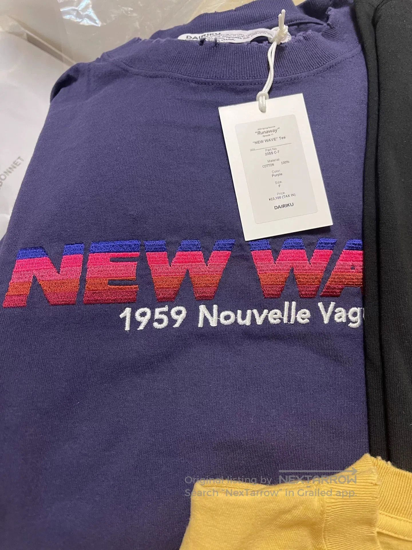Other DAIRIKU New Cinema Wave L/S T. Size US M / EU 48-50 / 2 - 2 Thumbnail