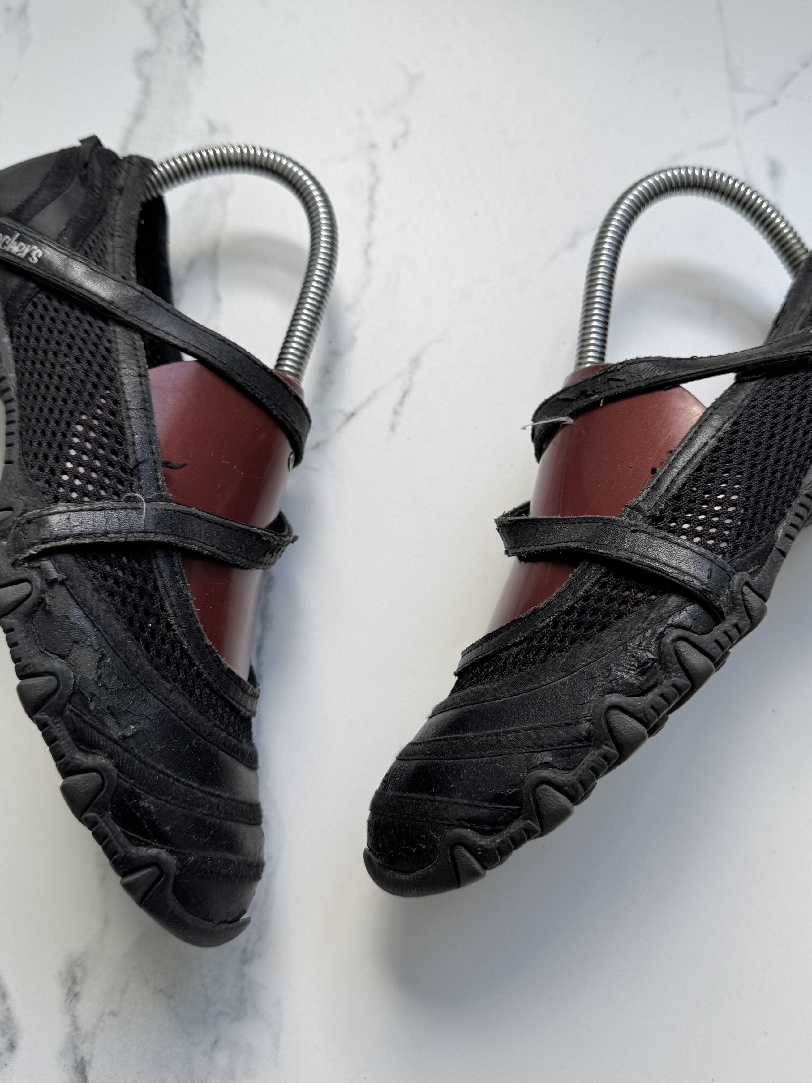Other Vintage Skechers Mesh Mary Jane Sport Flats Comfort Shoes Size US 6 / IT 36 - 2 Thumbnail