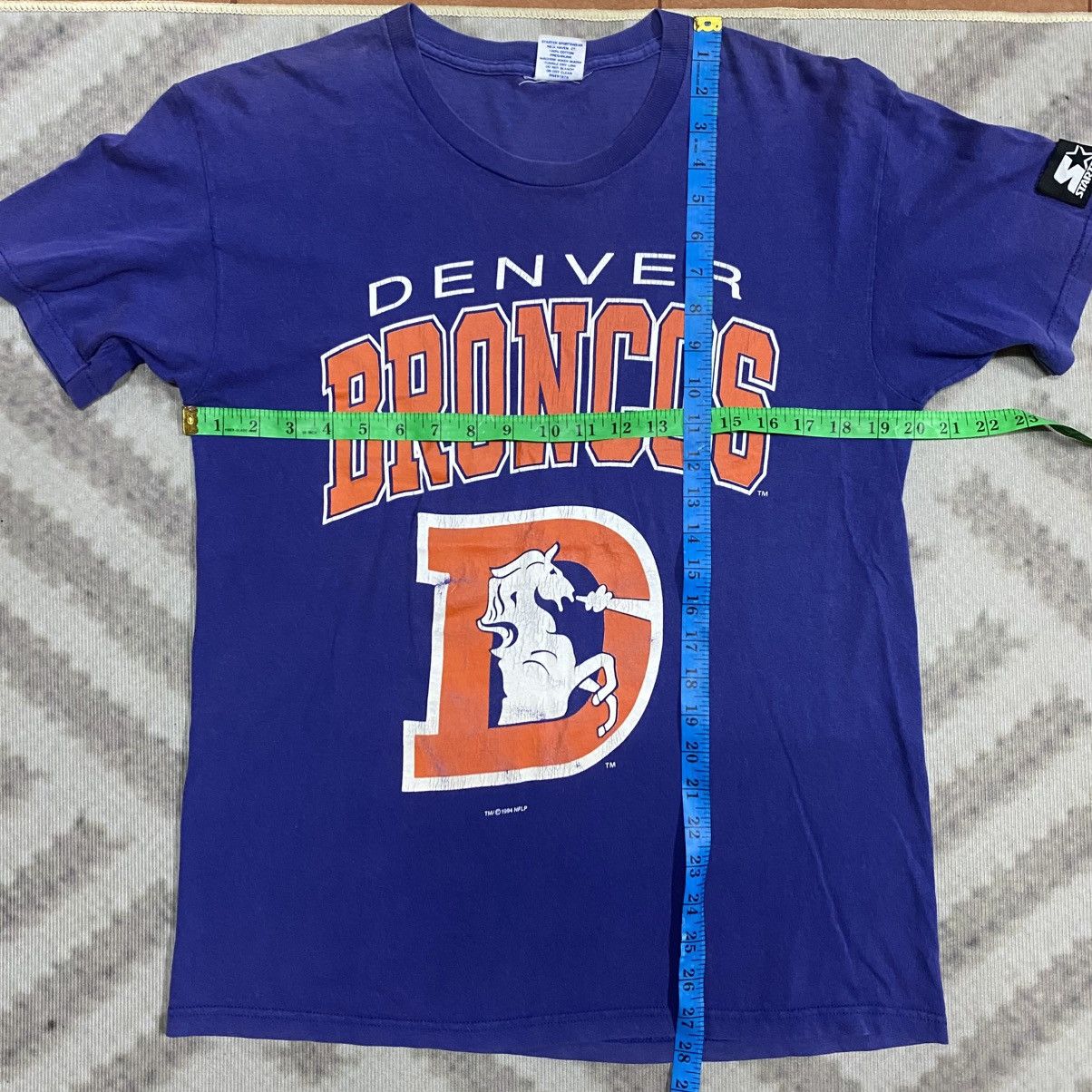 NFL Vintage 1994 NFL DENVER BRONCOS T-shirt Size US M / EU 48-50 / 2 - 9 Thumbnail