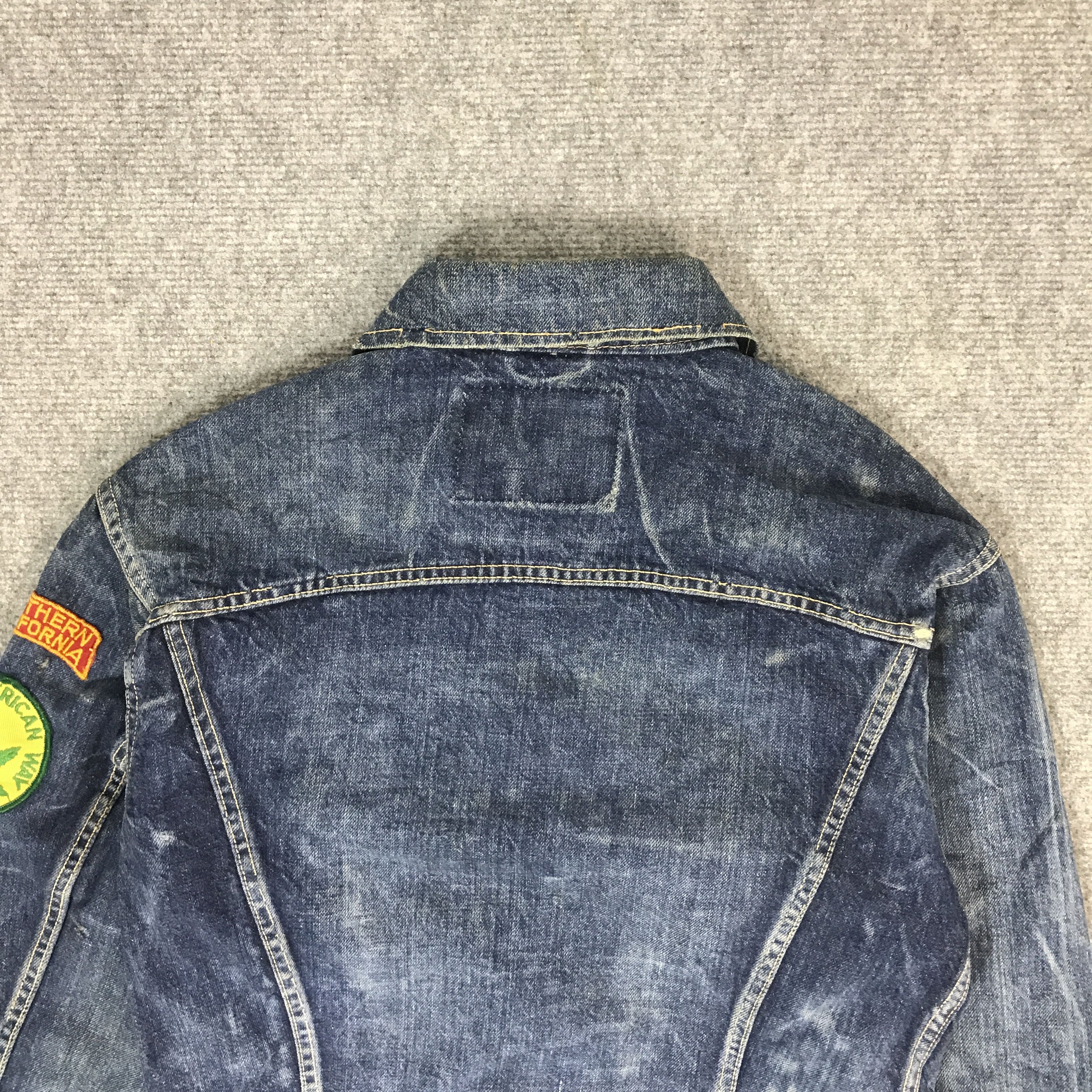 Big John BIG JOHN SOUTHERN CALIFORNIA DENIM TRACKER JACKET Size US L / EU 52-54 / 3 - 4 Thumbnail